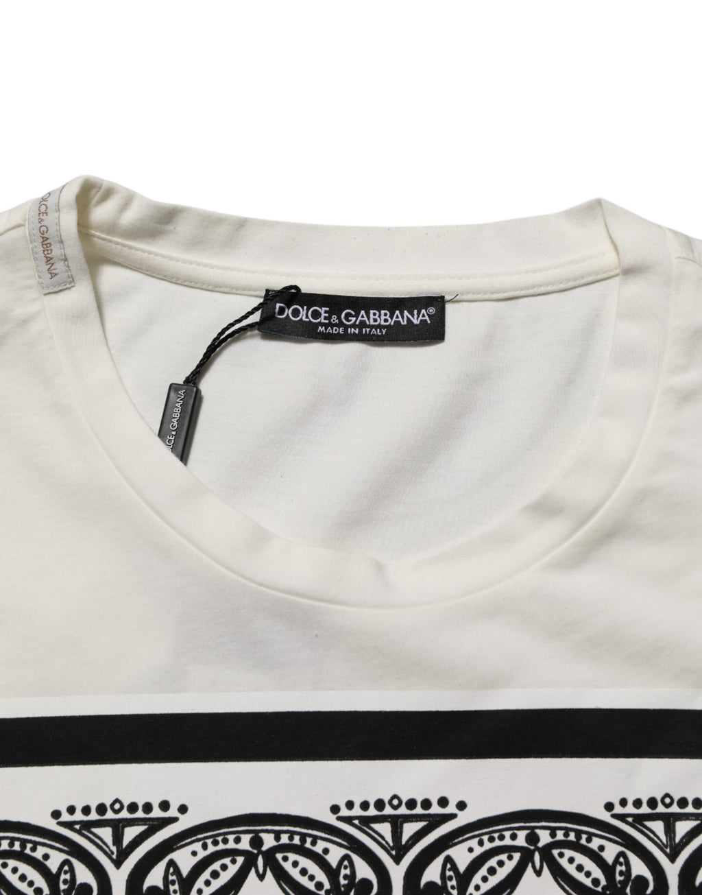 Dolce & Gabbana White Short-Sleeve Shirt for Men additional view
