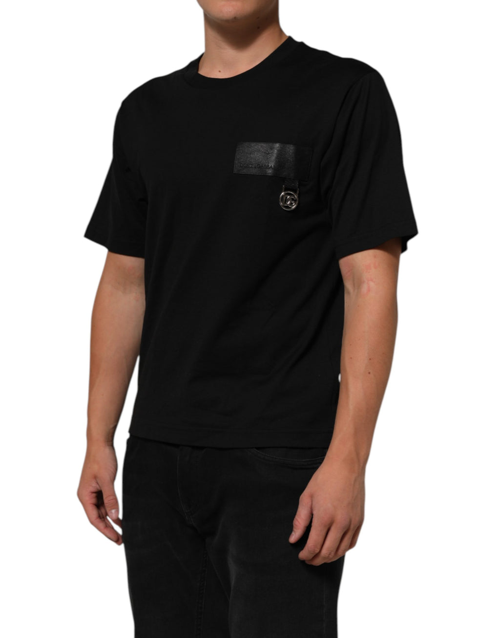 Dolce & Gabbana Black Shortsleeve for Men detail view