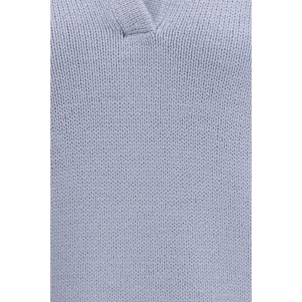 Gabriela Hearst Blue Polo Shirt for Women detail view