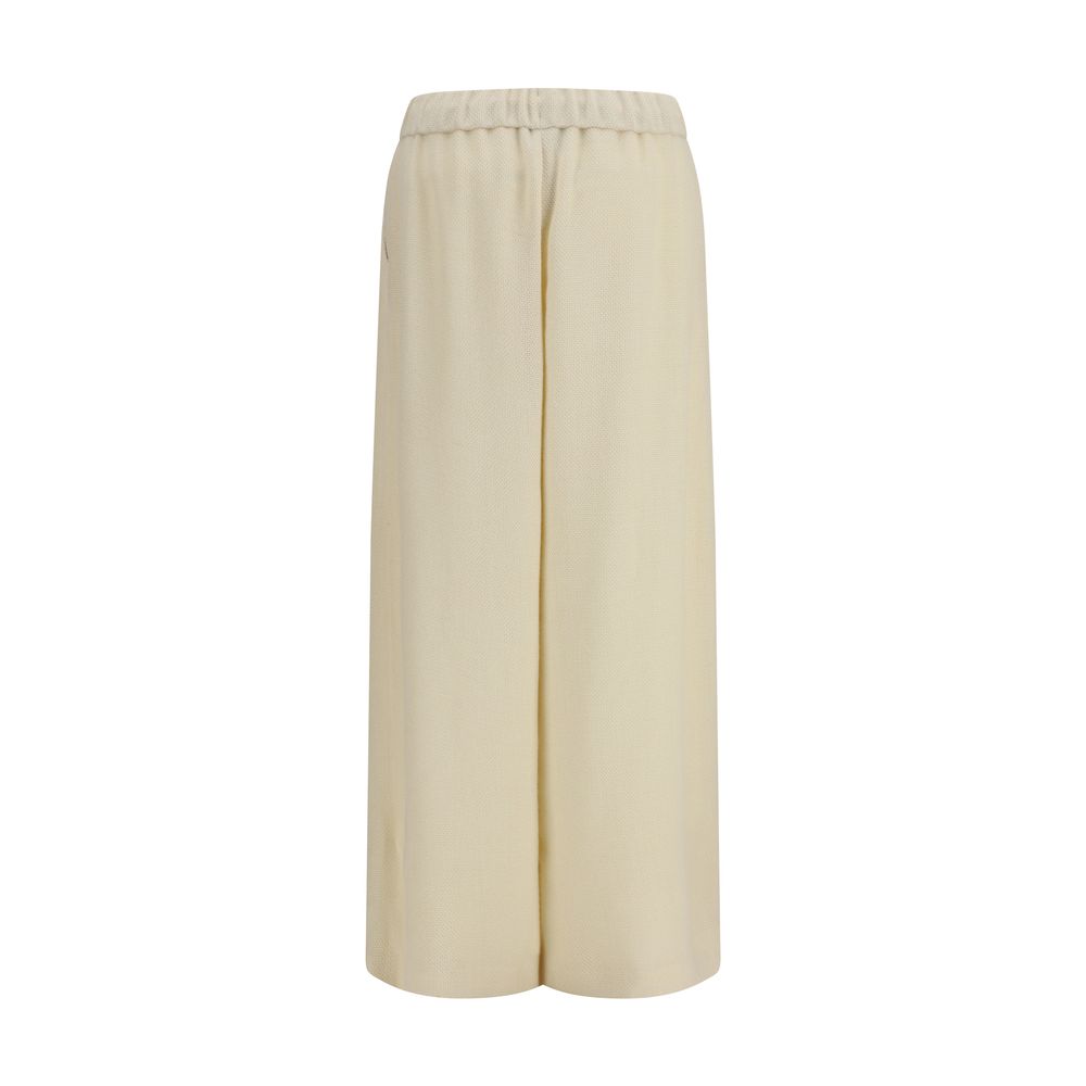 Gabriela Hearst Beige Casual Pants for Women alternate view