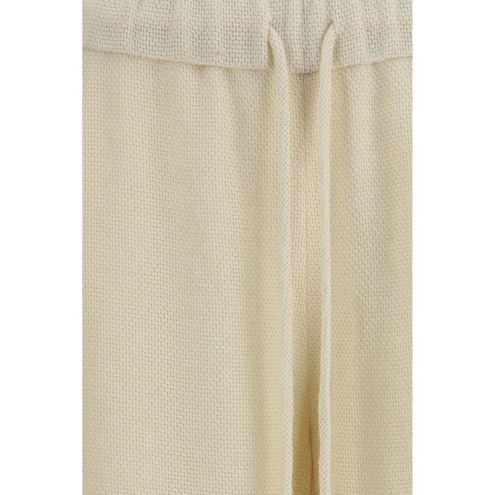 Gabriela Hearst Beige Casual Pants for Women detail view