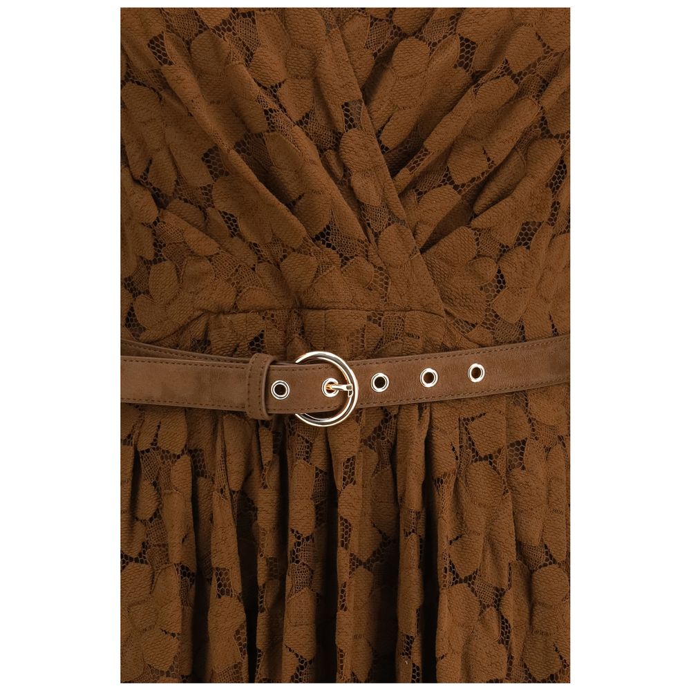 Max Mara Brown Casual Dress for Women detail view