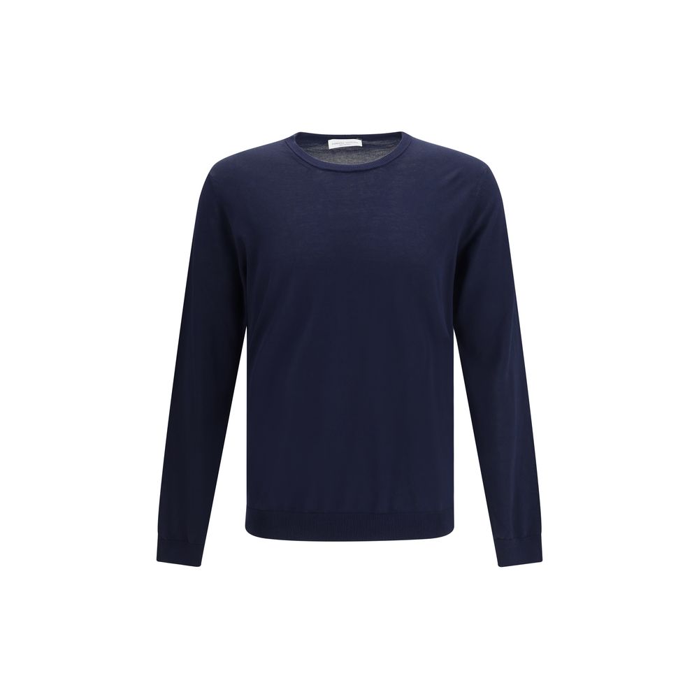 Sweat-shirt Roberto Collina en coton bleu