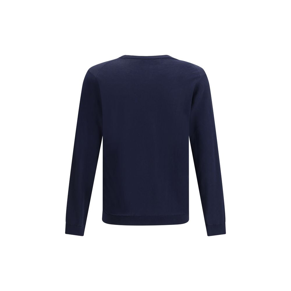 Sweat-shirt Roberto Collina en coton bleu