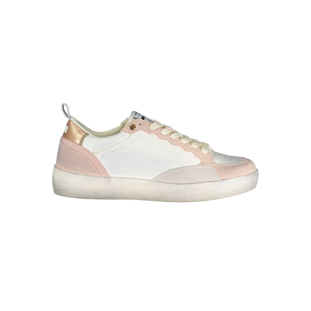Baskets femme Gas Bianco Poliuretano