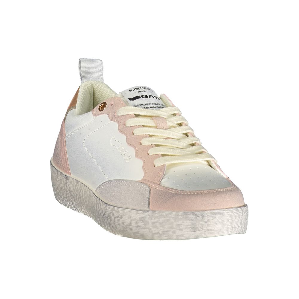 Baskets femme Gas Bianco Poliuretano