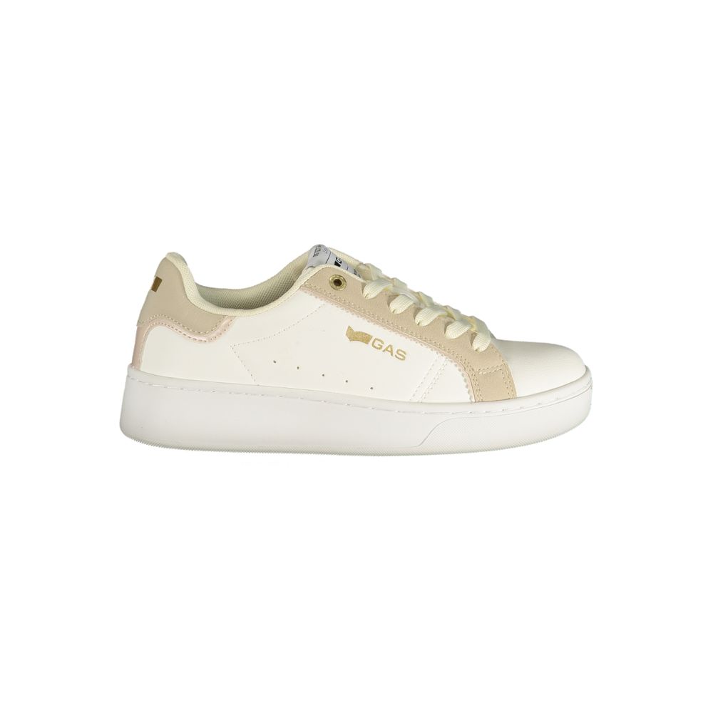 Baskets femme Gas Bianco Poliuretano