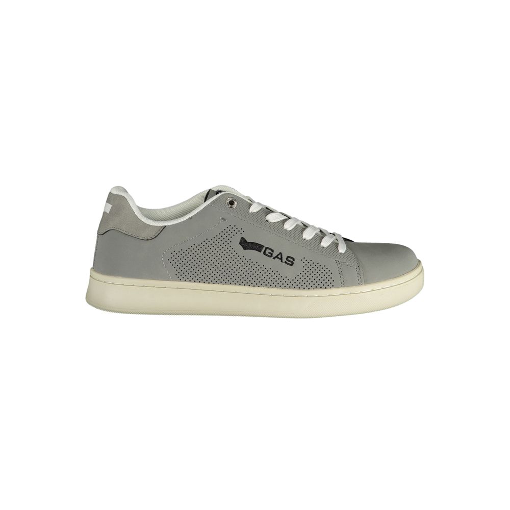 Baskets basses homme Gas Grigio en polyuréthane