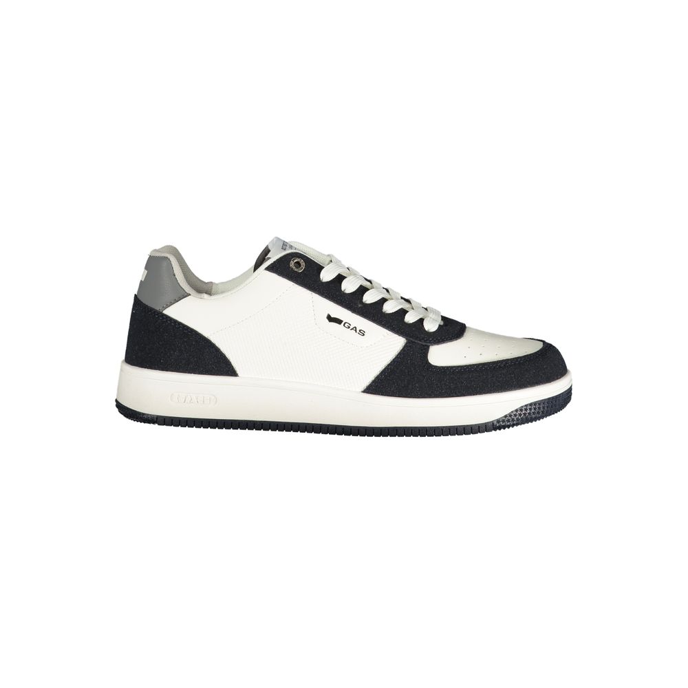 Baskets homme en polyuréthane Gas Bianco