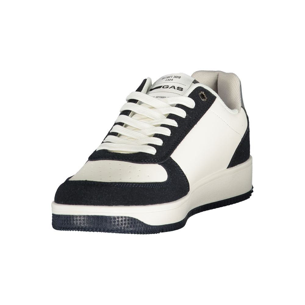Baskets homme en polyuréthane Gas Bianco