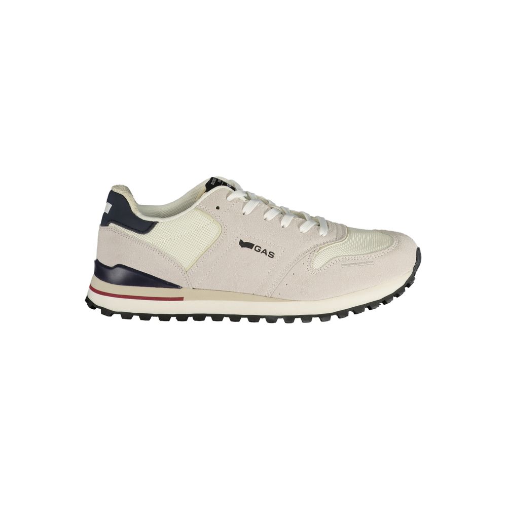 Baskets homme en polyuréthane Gas Bianco