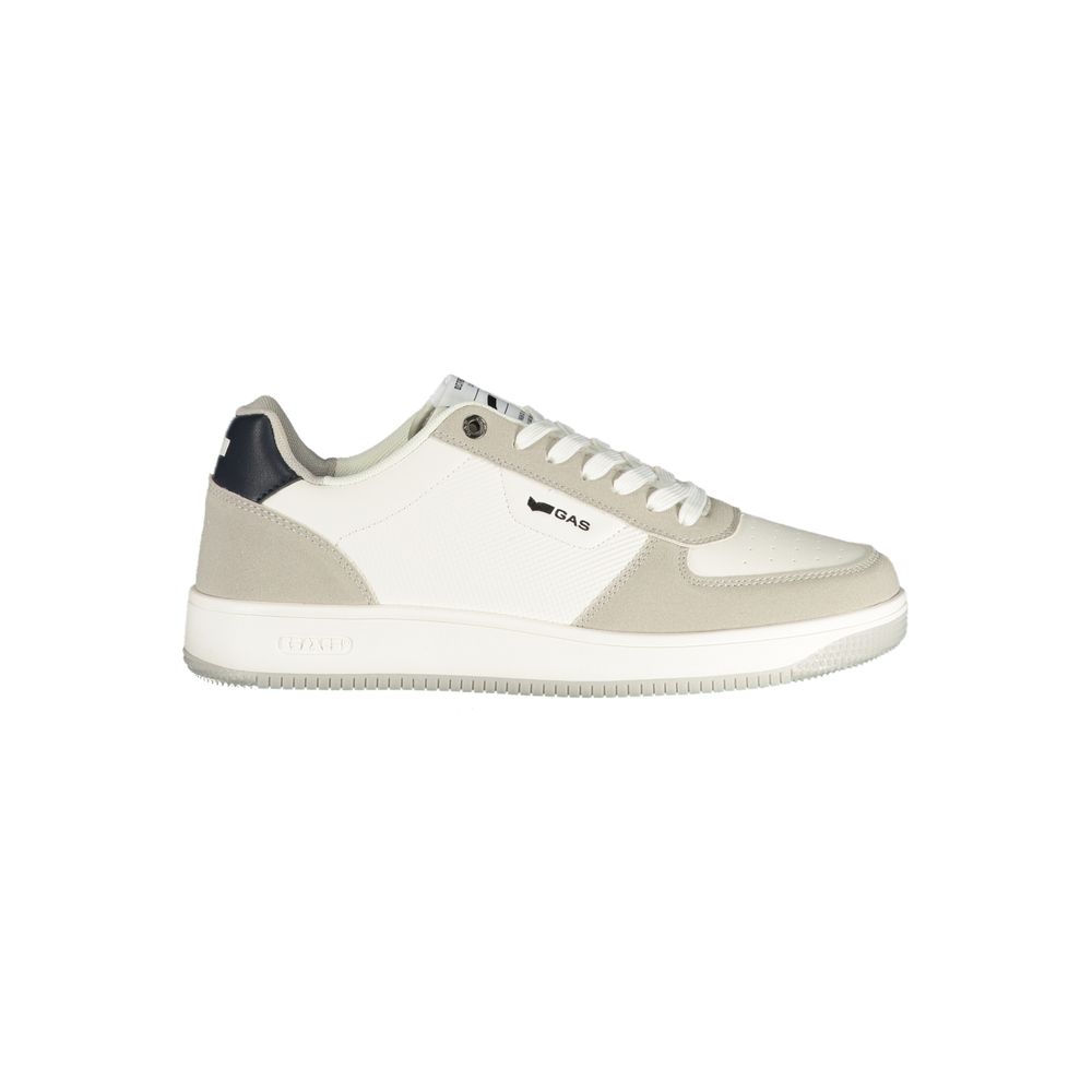 Baskets homme en polyuréthane Gas Bianco