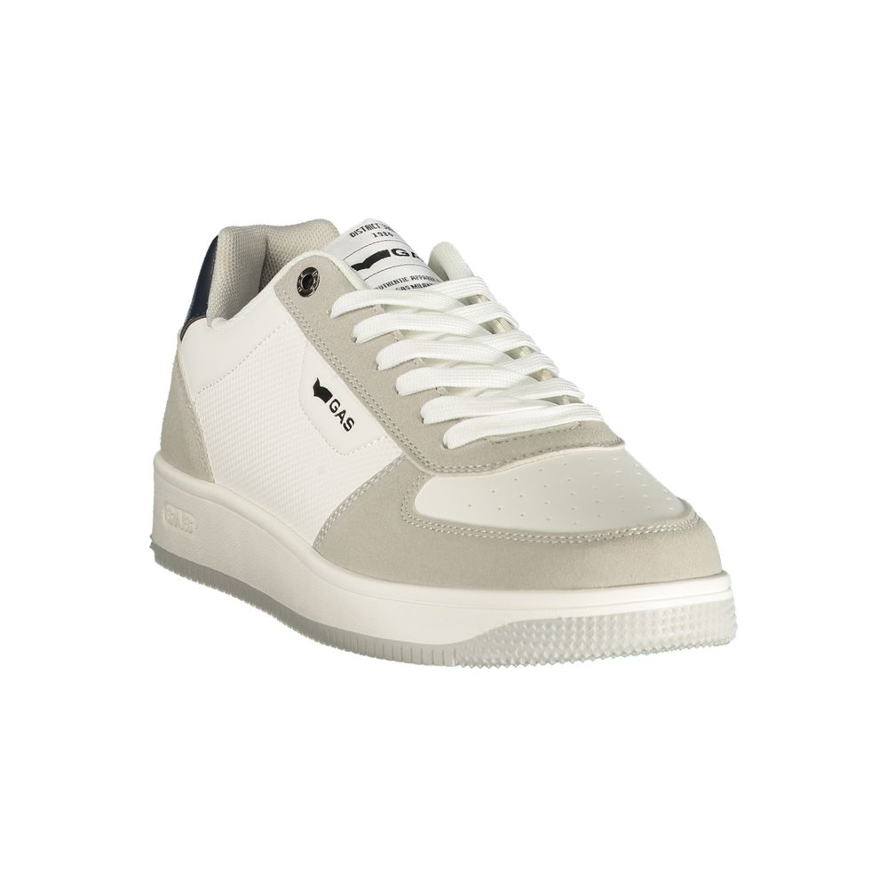 Baskets homme en polyuréthane Gas Bianco