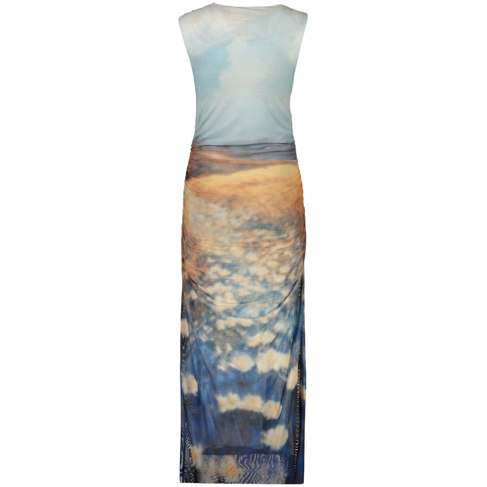 Robe Desigual Azzurro en polyester pour femme