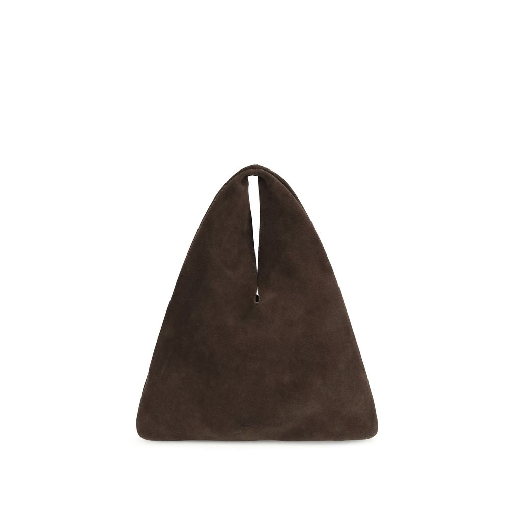 Sac à bandoulière Manebi en cuir de veau marron