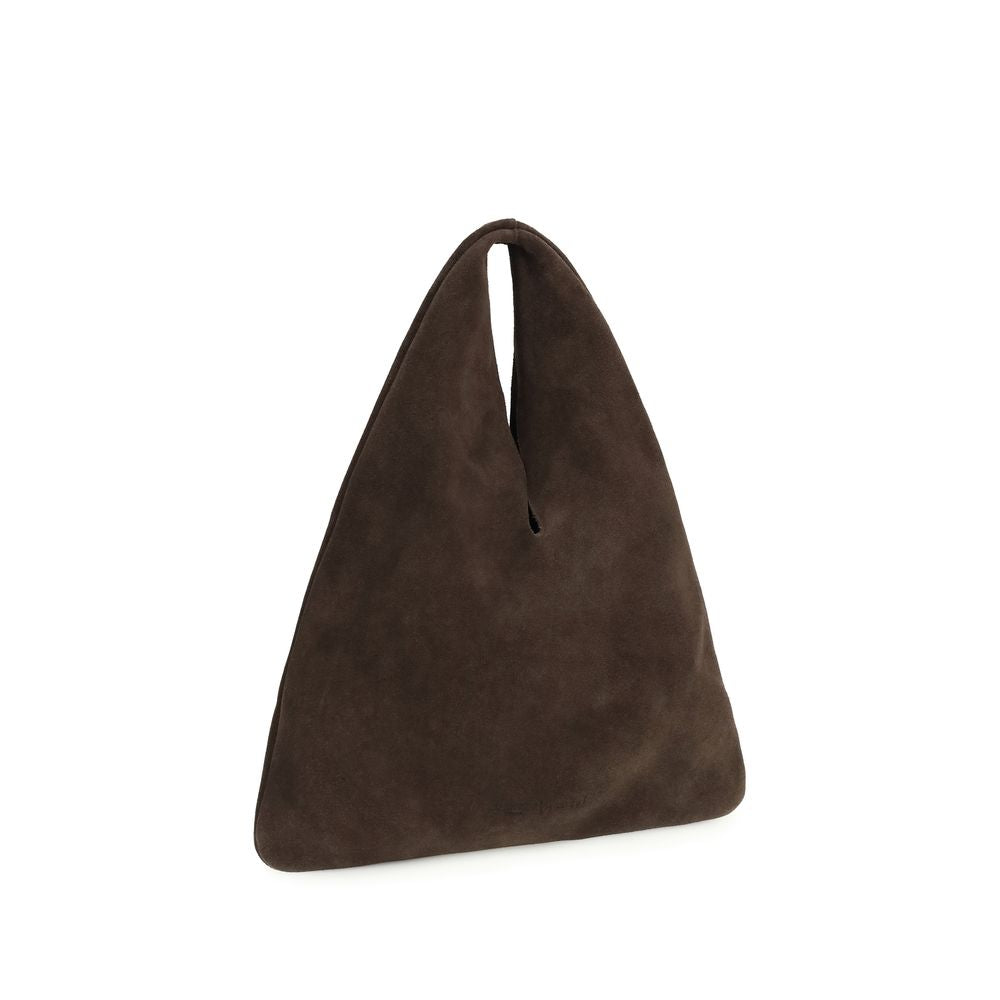 Sac à bandoulière Manebi en cuir de veau marron