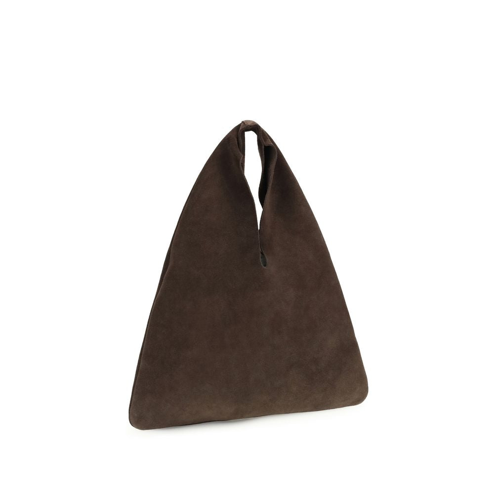 Sac à bandoulière Manebi en cuir de veau marron