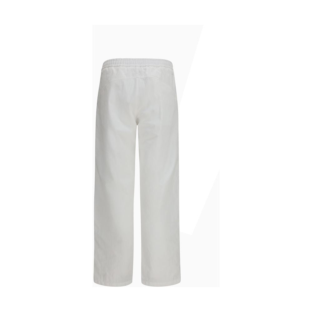 Pantalon décontracté en coton blanc LAMINAR