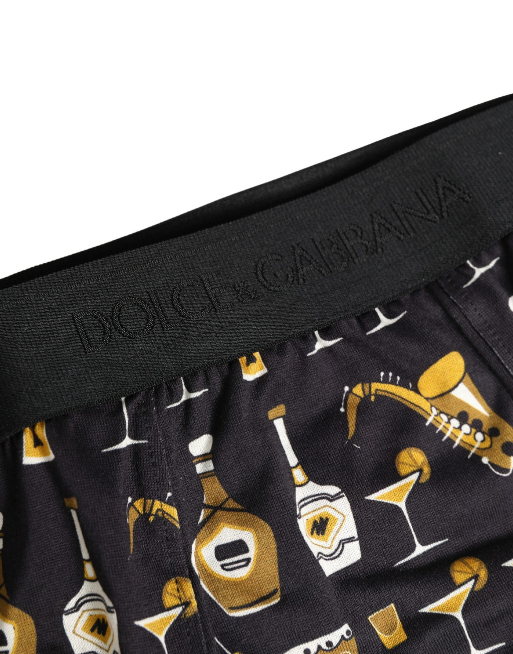 Sous-vêtement slip Brando Dolce & Gabbana Jazz Cocktail noir pour homme