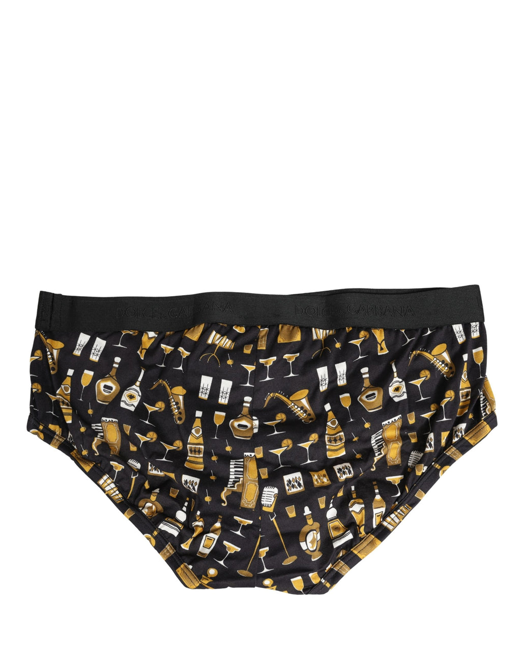 Sous-vêtement slip Brando Dolce & Gabbana Jazz Cocktail noir pour homme
