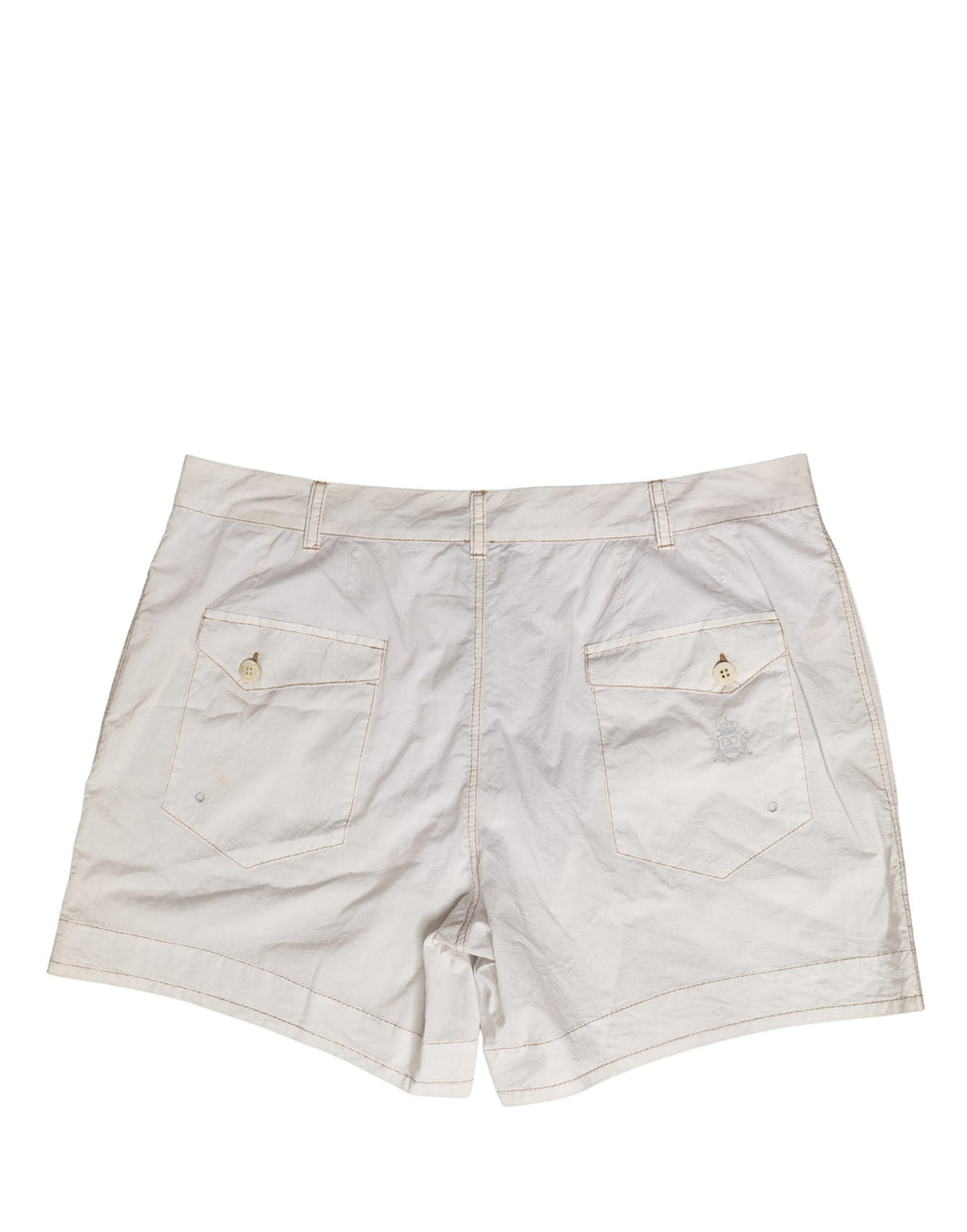 Dolce & Gabbana White Bermuda for Men detail view