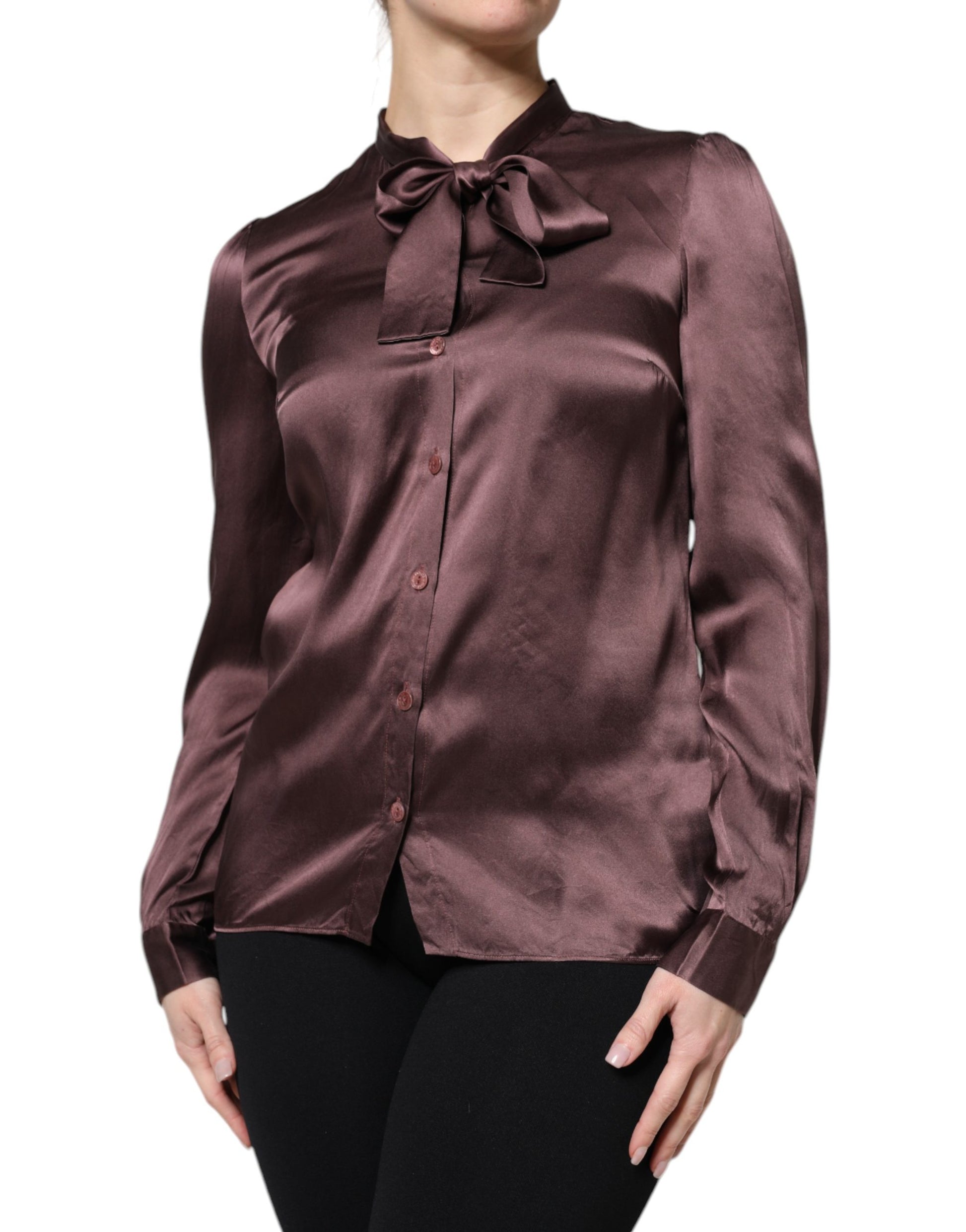 Dolce & Gabbana Purple Blouse for Women detail view