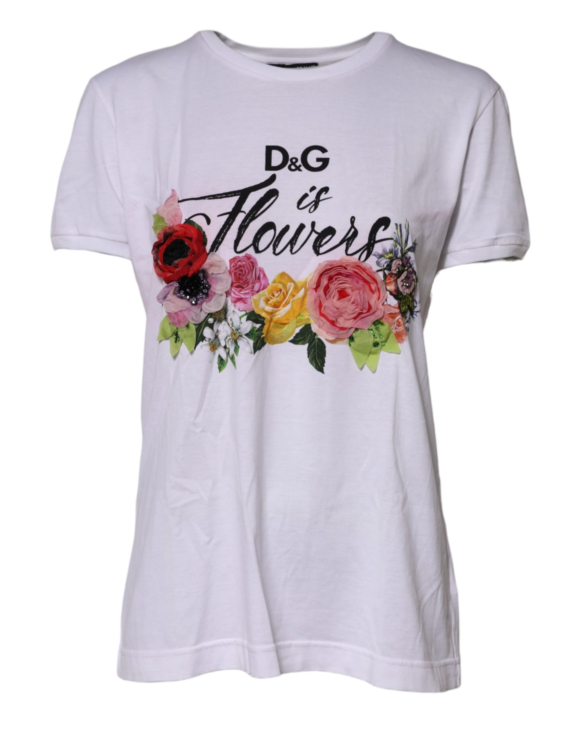 Dolce & Gabbana White Short-Sleeve Shirt for Women