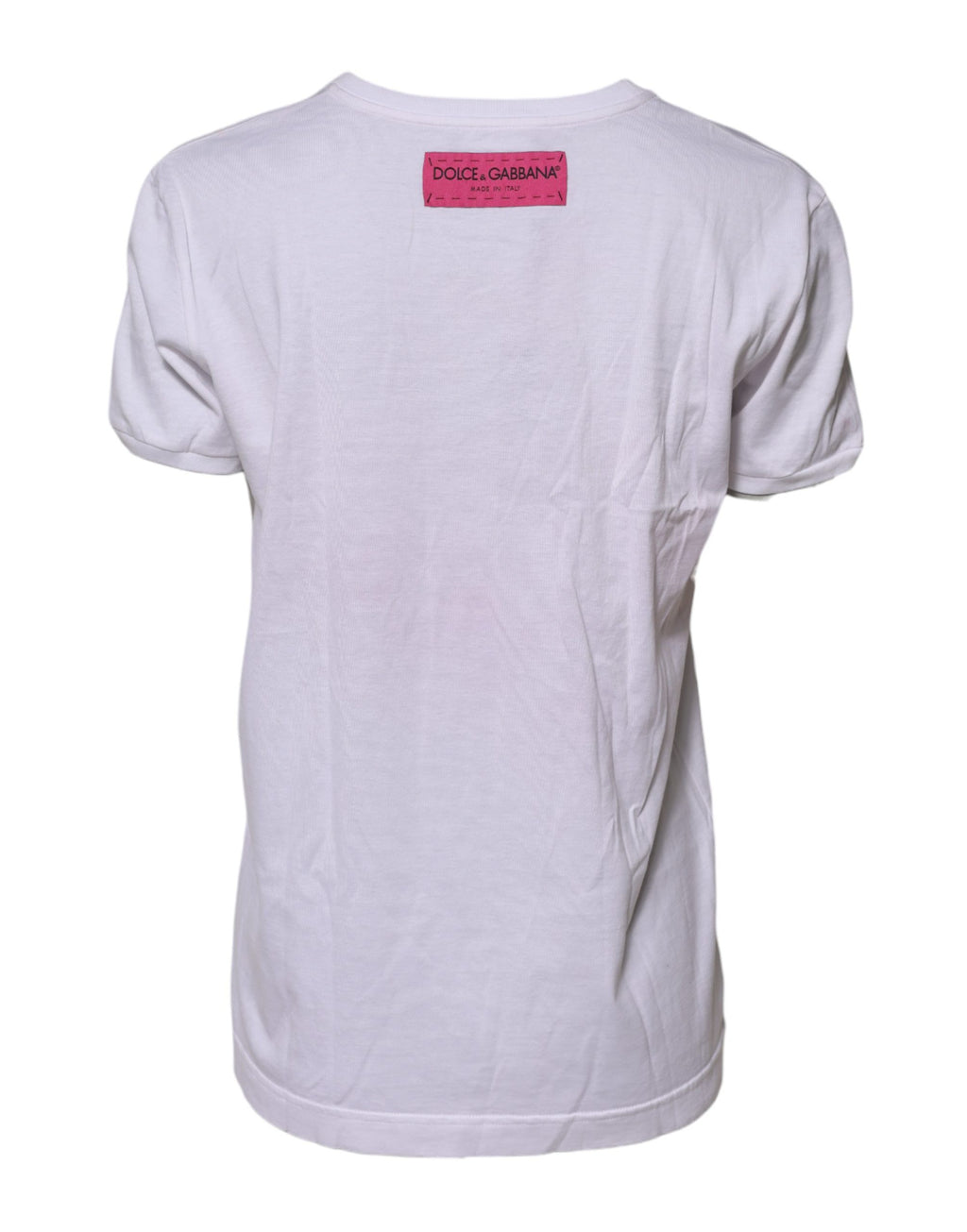 Dolce & Gabbana White Short-Sleeve Shirt for Women side view
