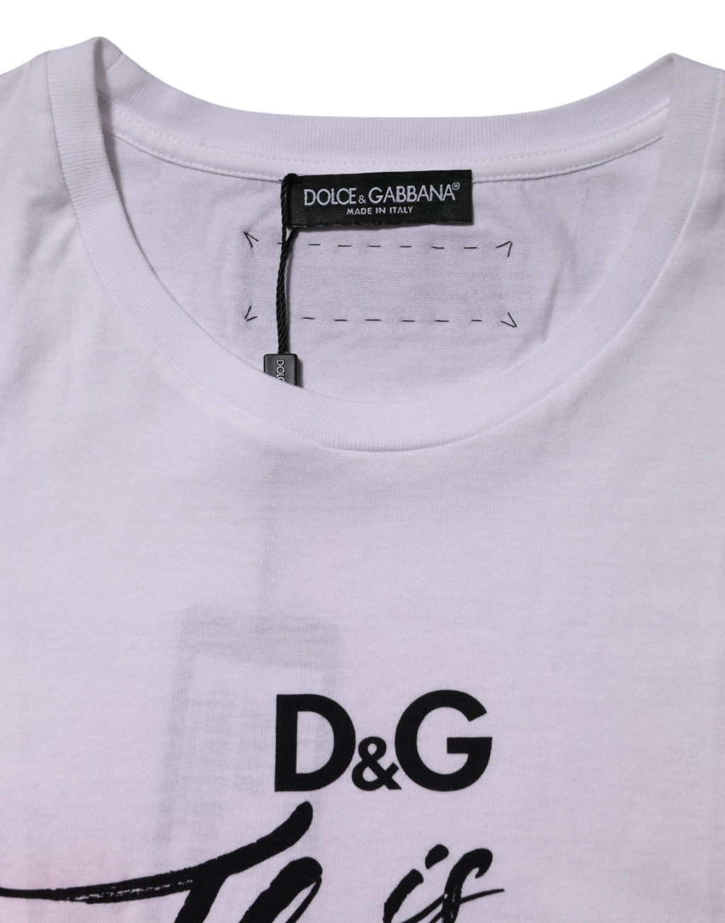 Dolce & Gabbana White Short-Sleeve Shirt for Women additional view
