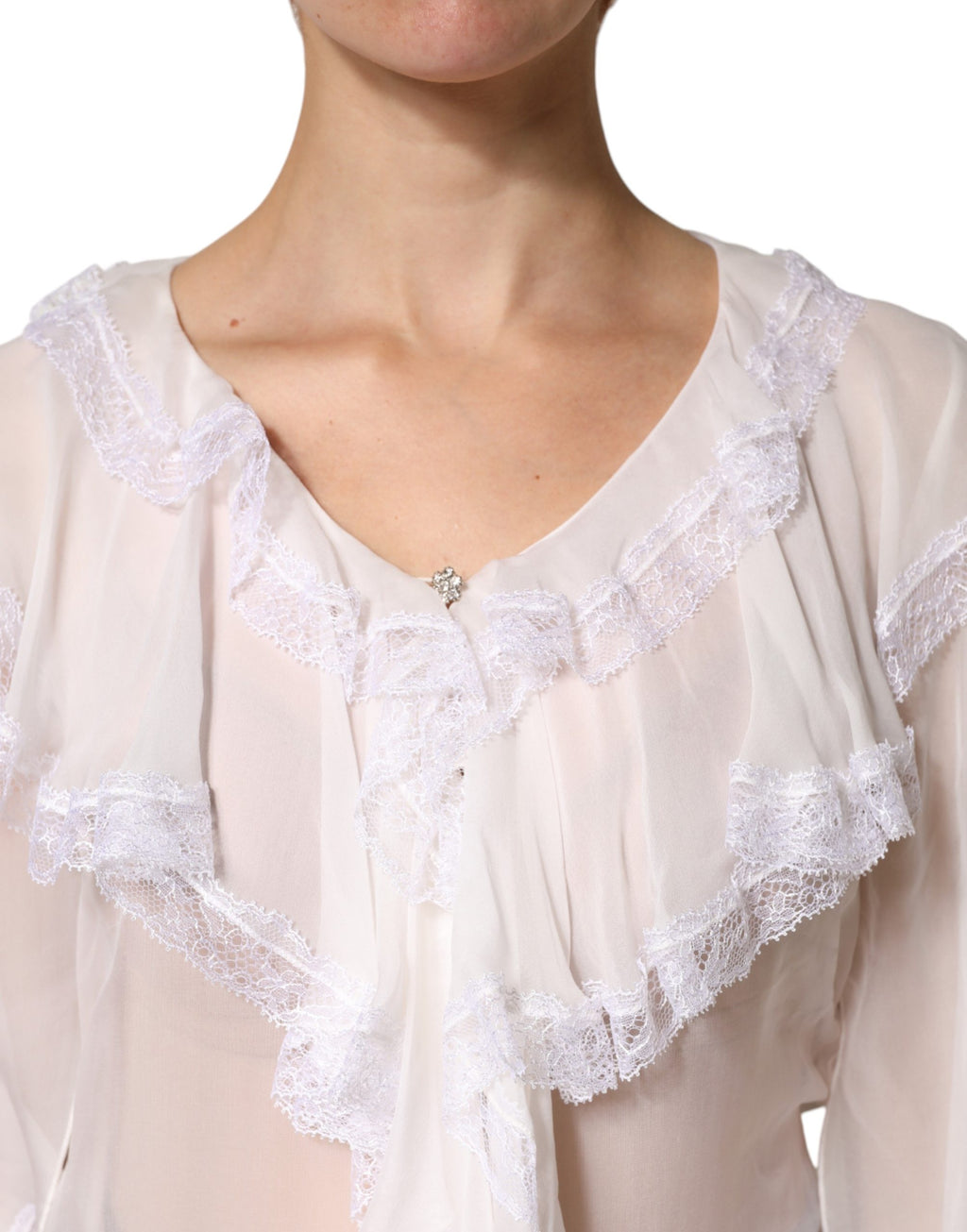 Dolce & Gabbana White Blouse for Women additional view