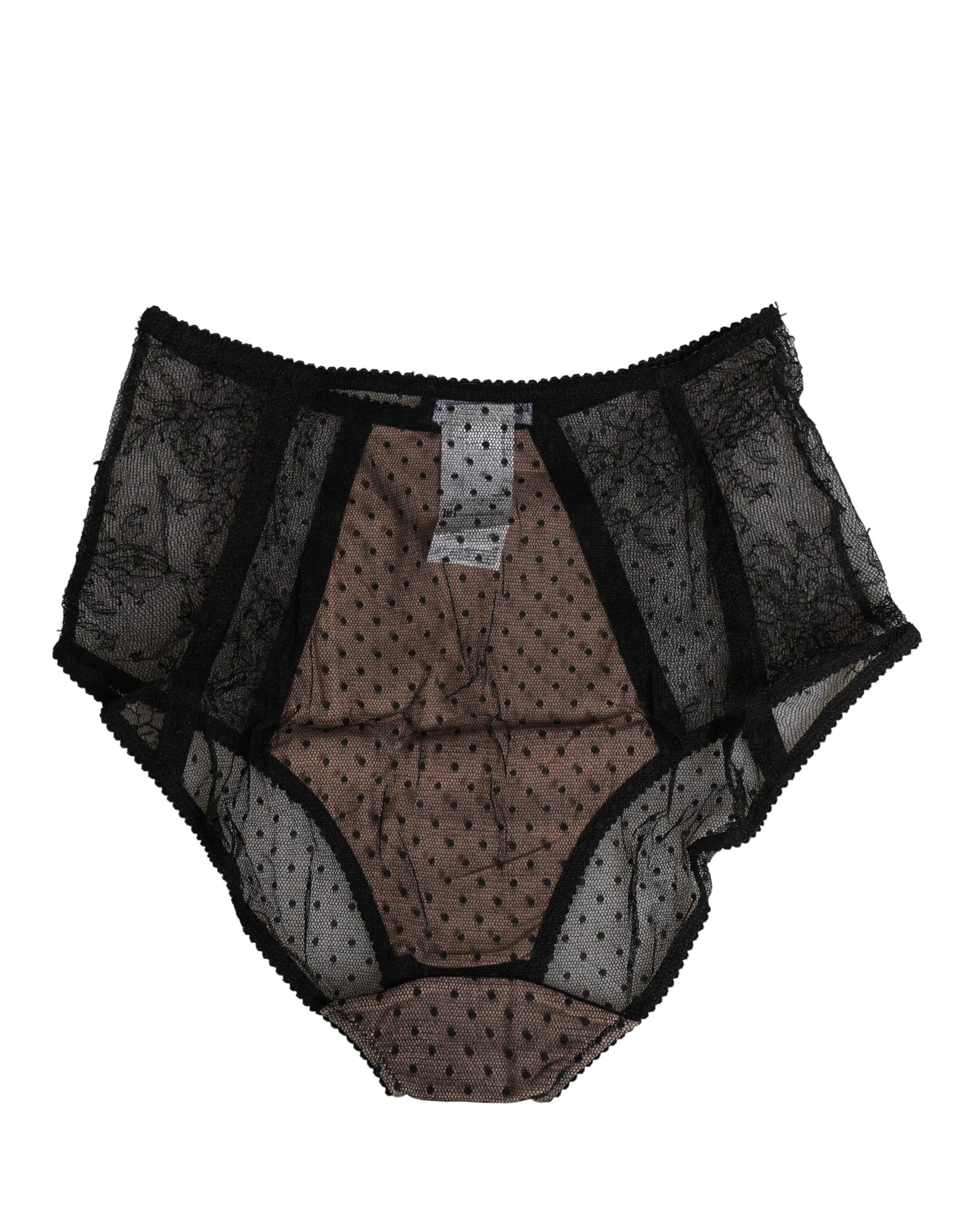 Dolce & Gabbana Black Panties for Women side view