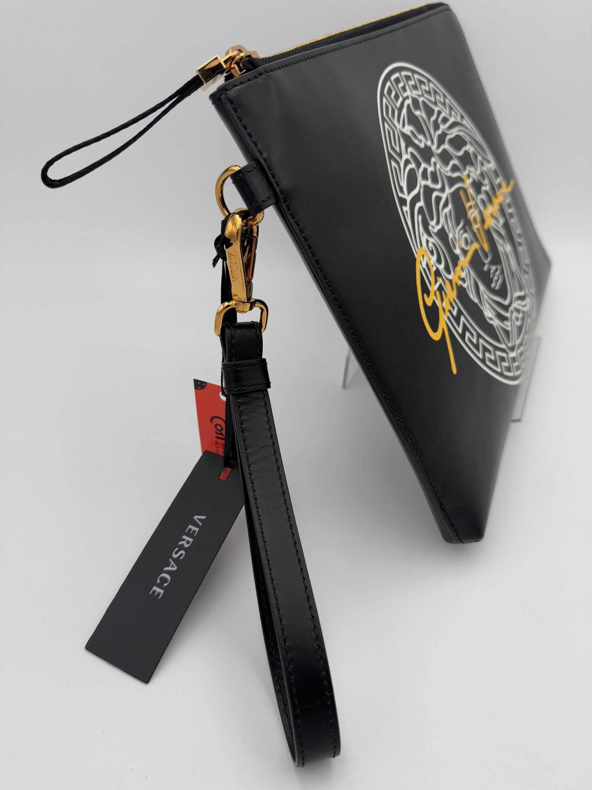 Versace Multicolor Handbag Unisex alternate view