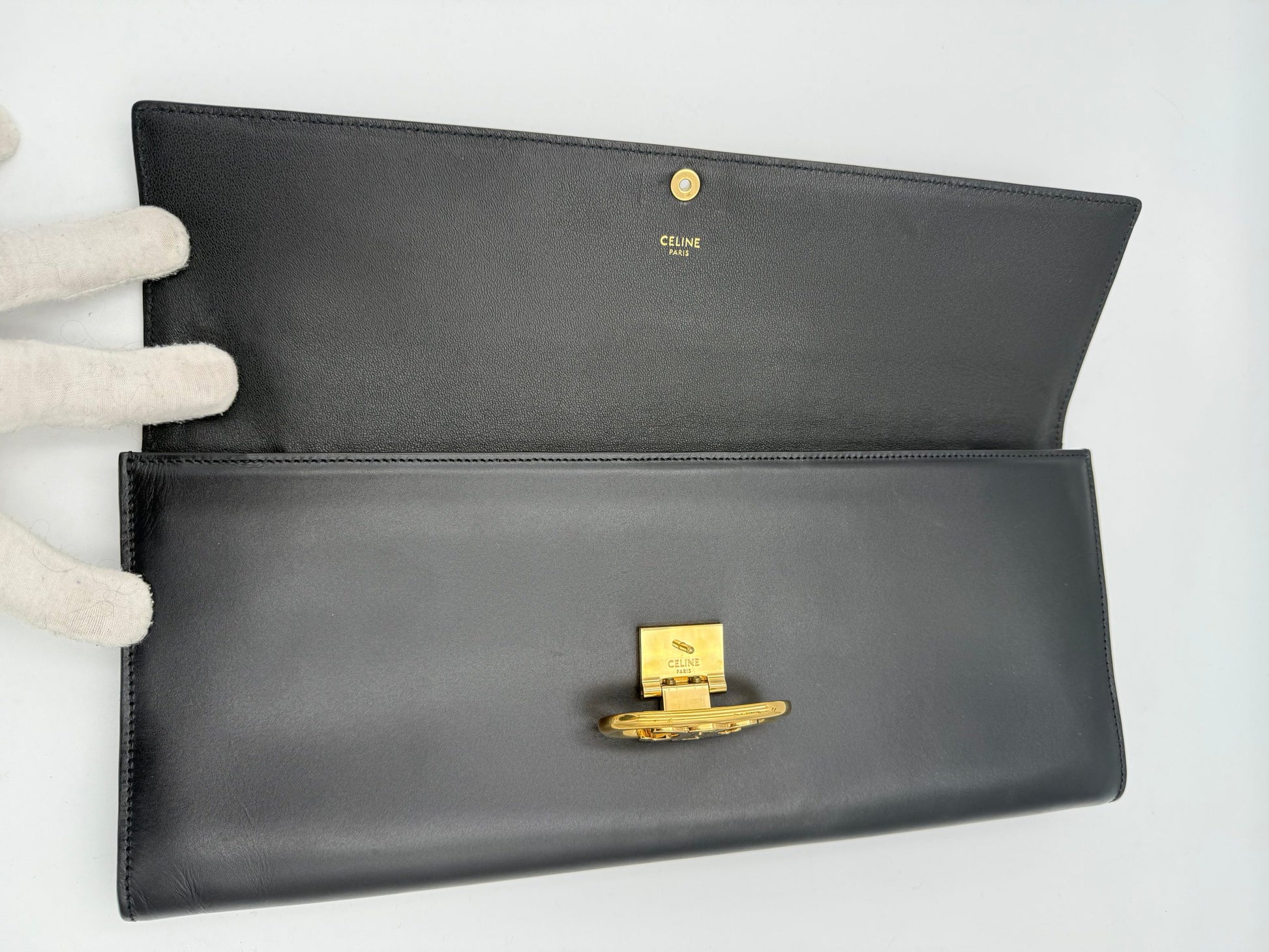 Celine pochette TRIOMPHE noire