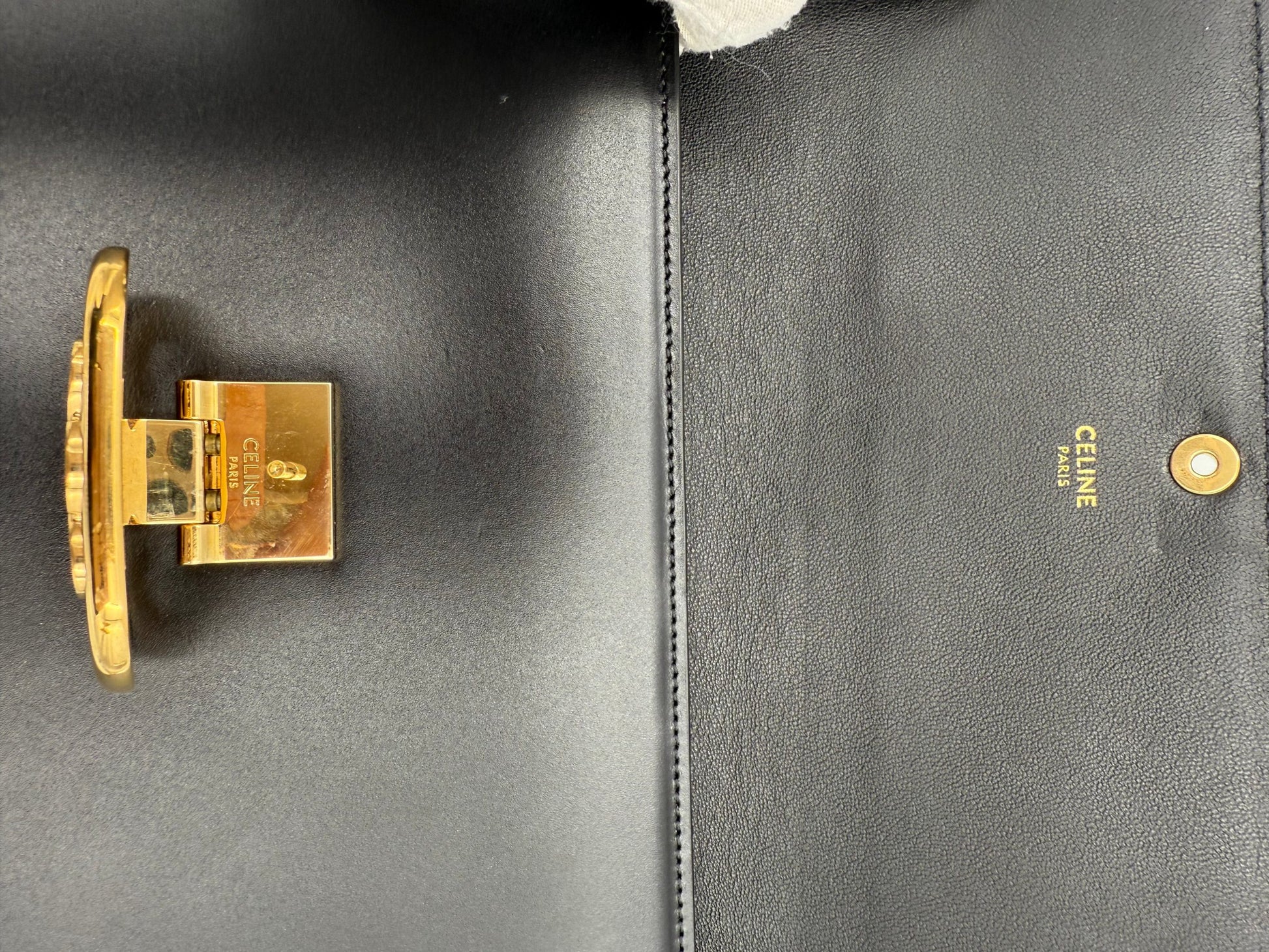 Celine pochette TRIOMPHE noire