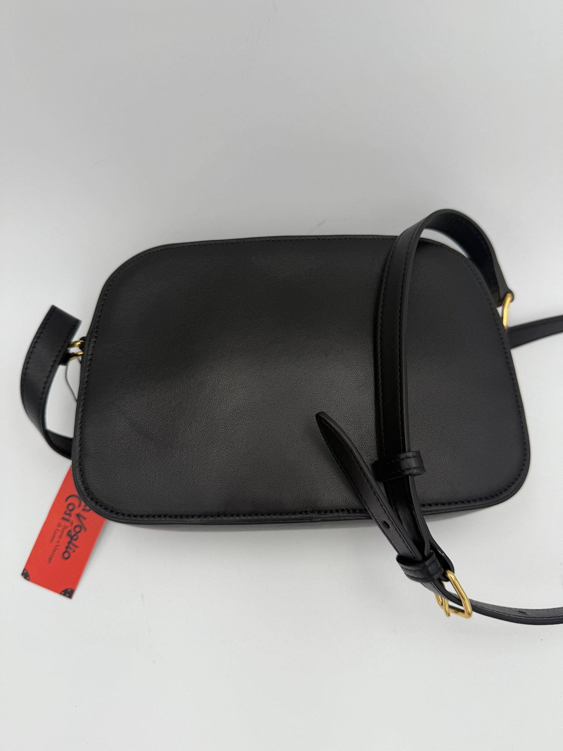 Celine CELINE CRECY Sac à main uni noir