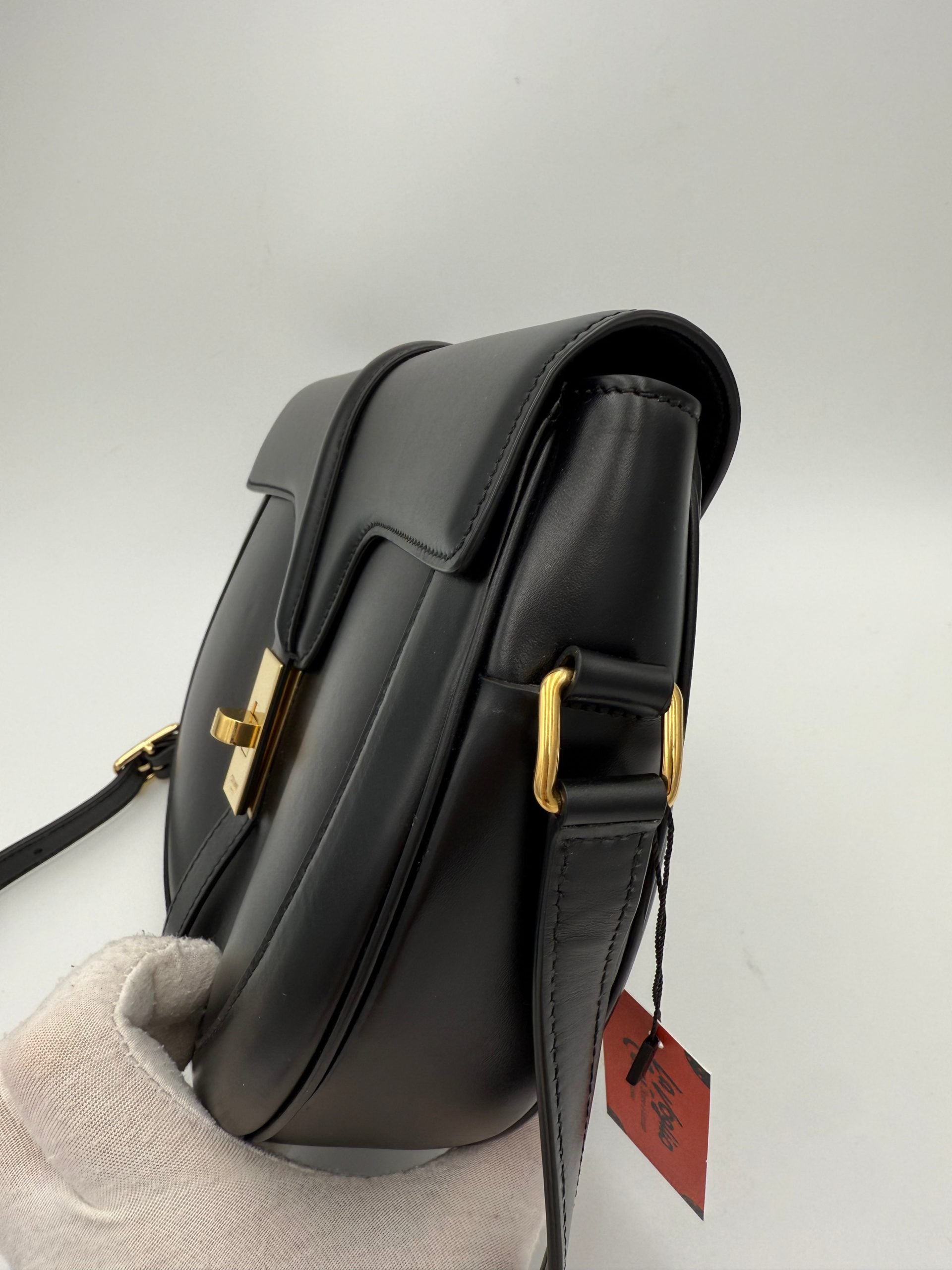 Celine CELINE Sac 16 Besace Noir Grand Sac
