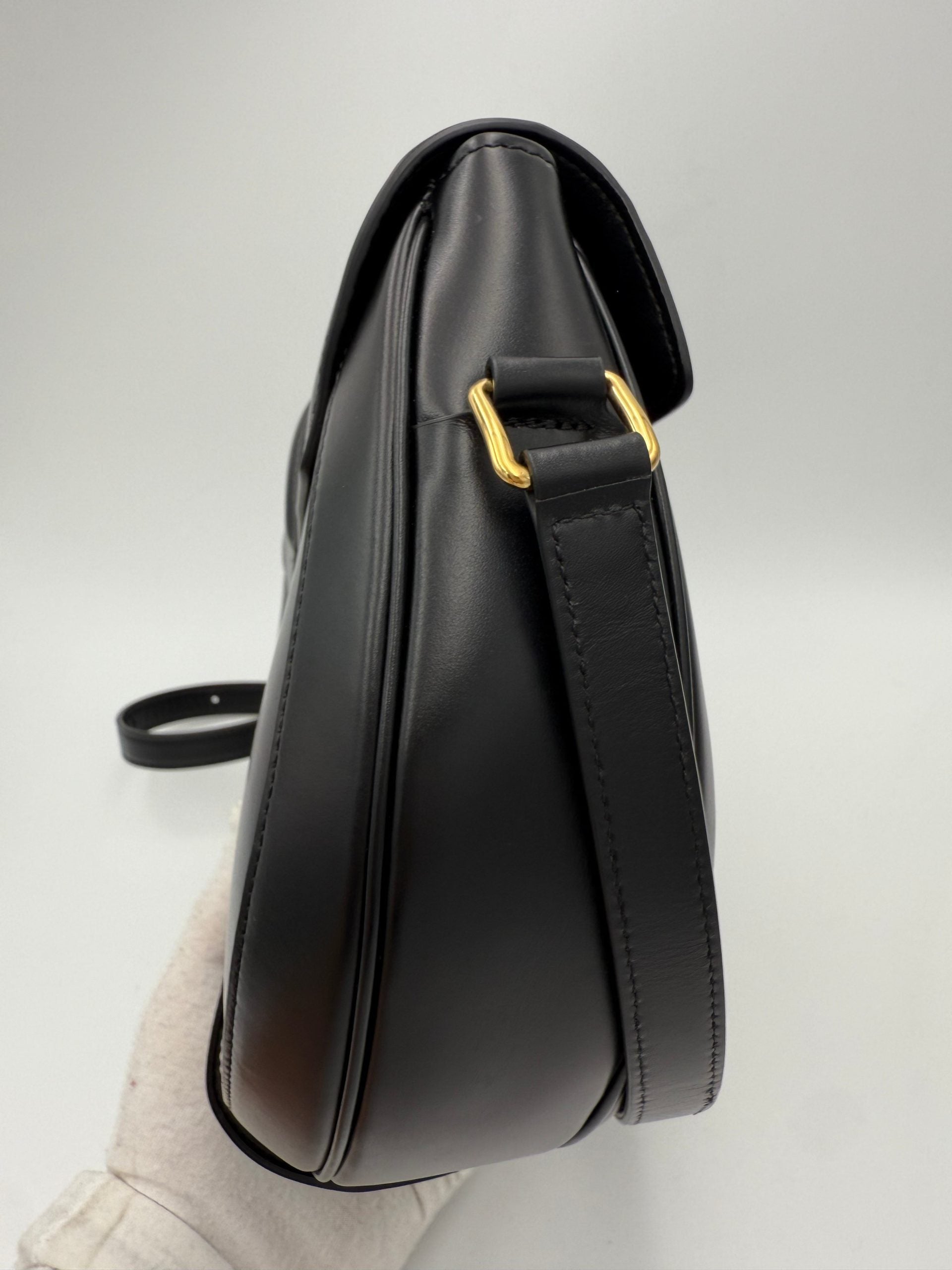 Celine CELINE Sac 16 Besace Noir Grand Sac