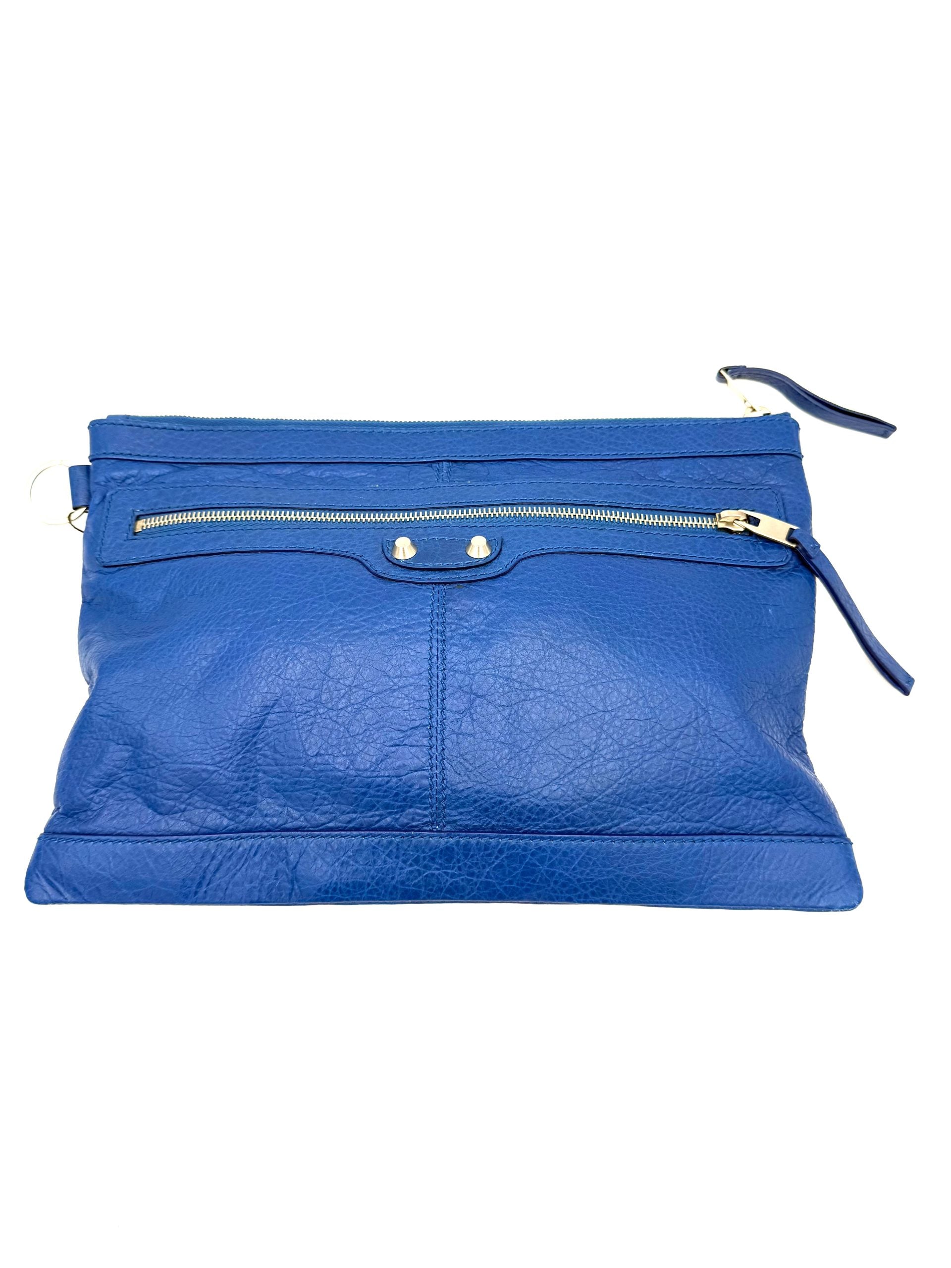 Balenciaga BALENCIAGA LE CAGOLE Pochette bleue