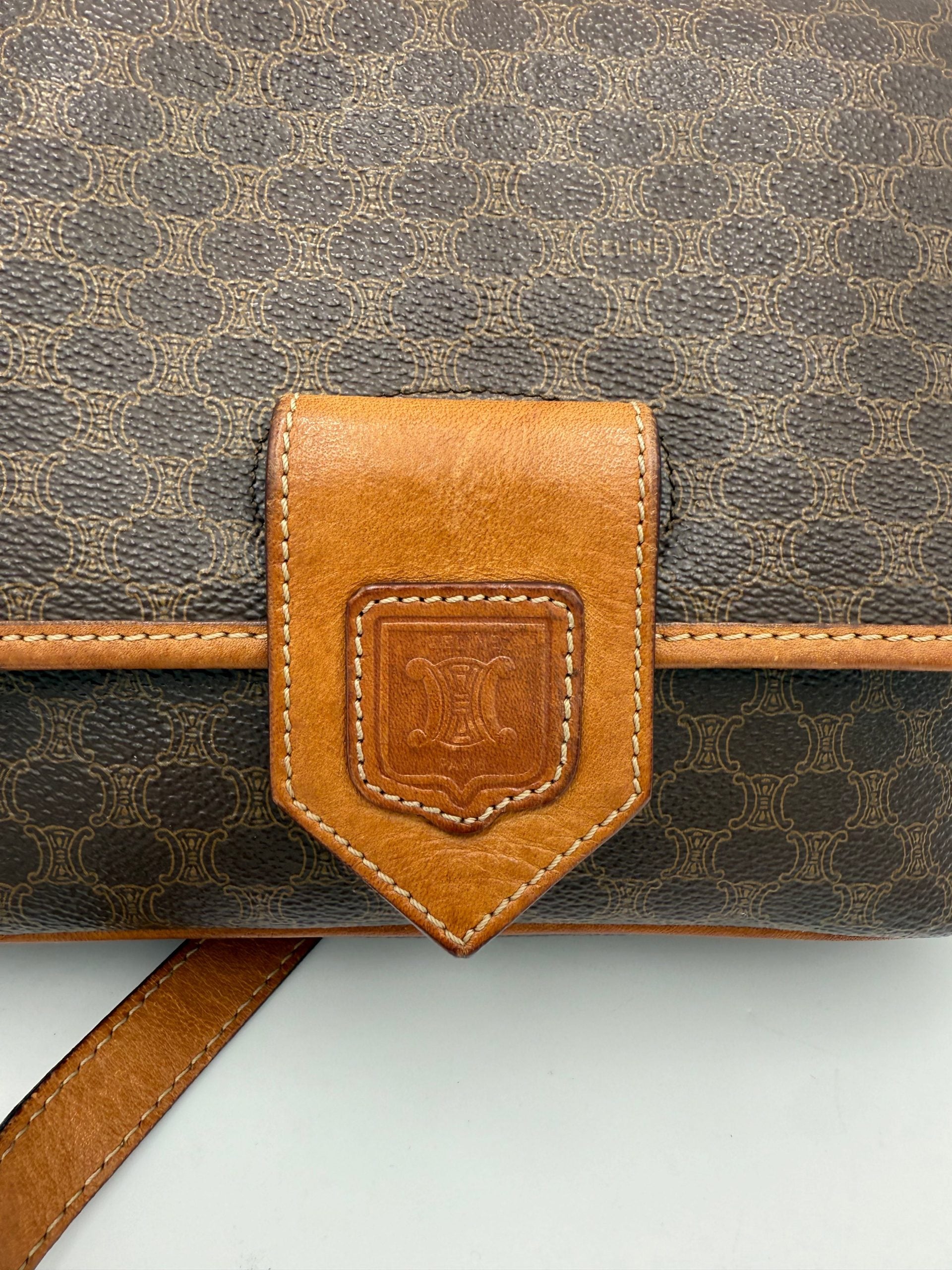 Sac à main Monogram vintage Céline TRIOMPHE