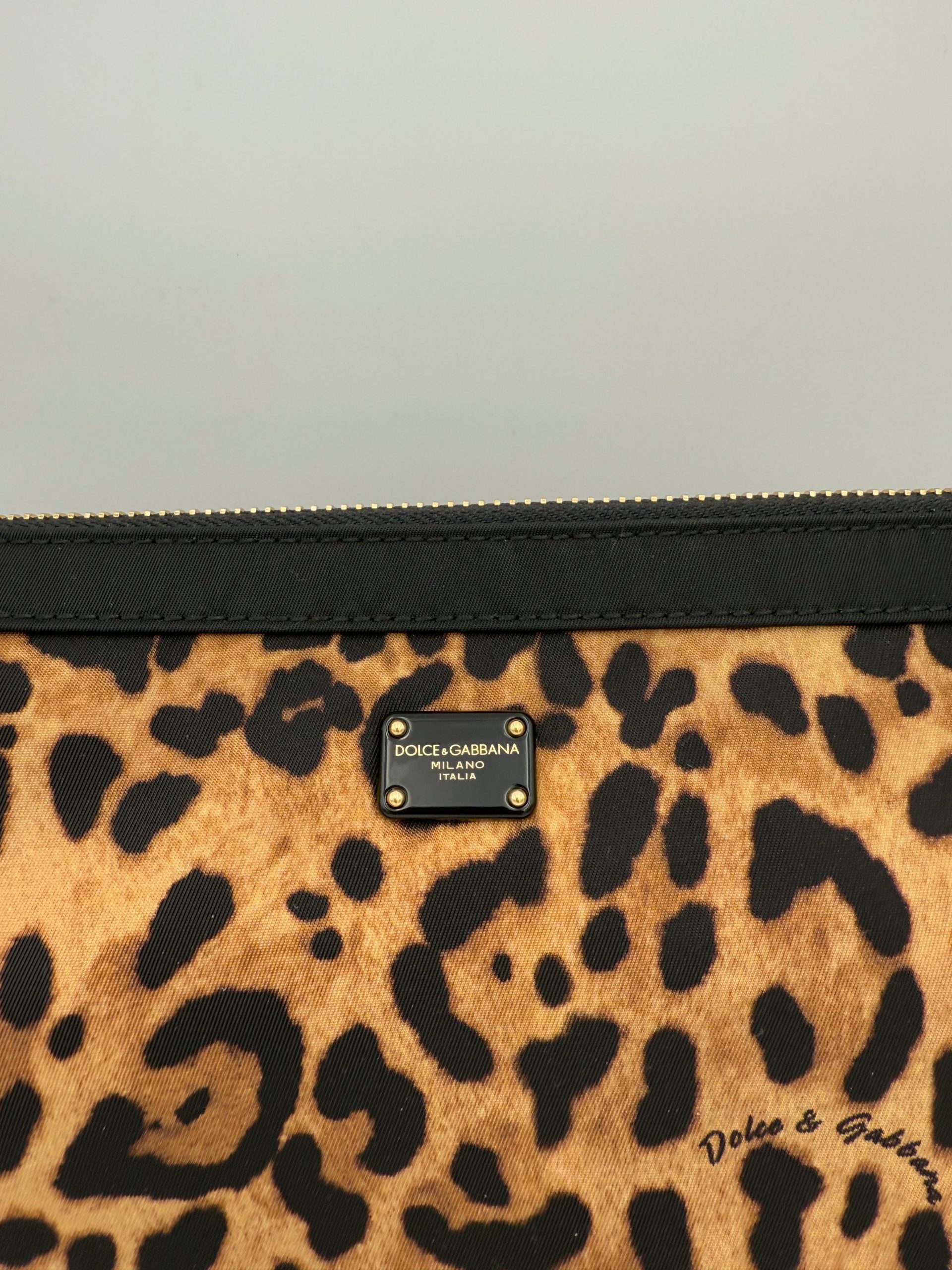 Dolce & Gabbana DOLCE & GABBANA Leopard Clutch