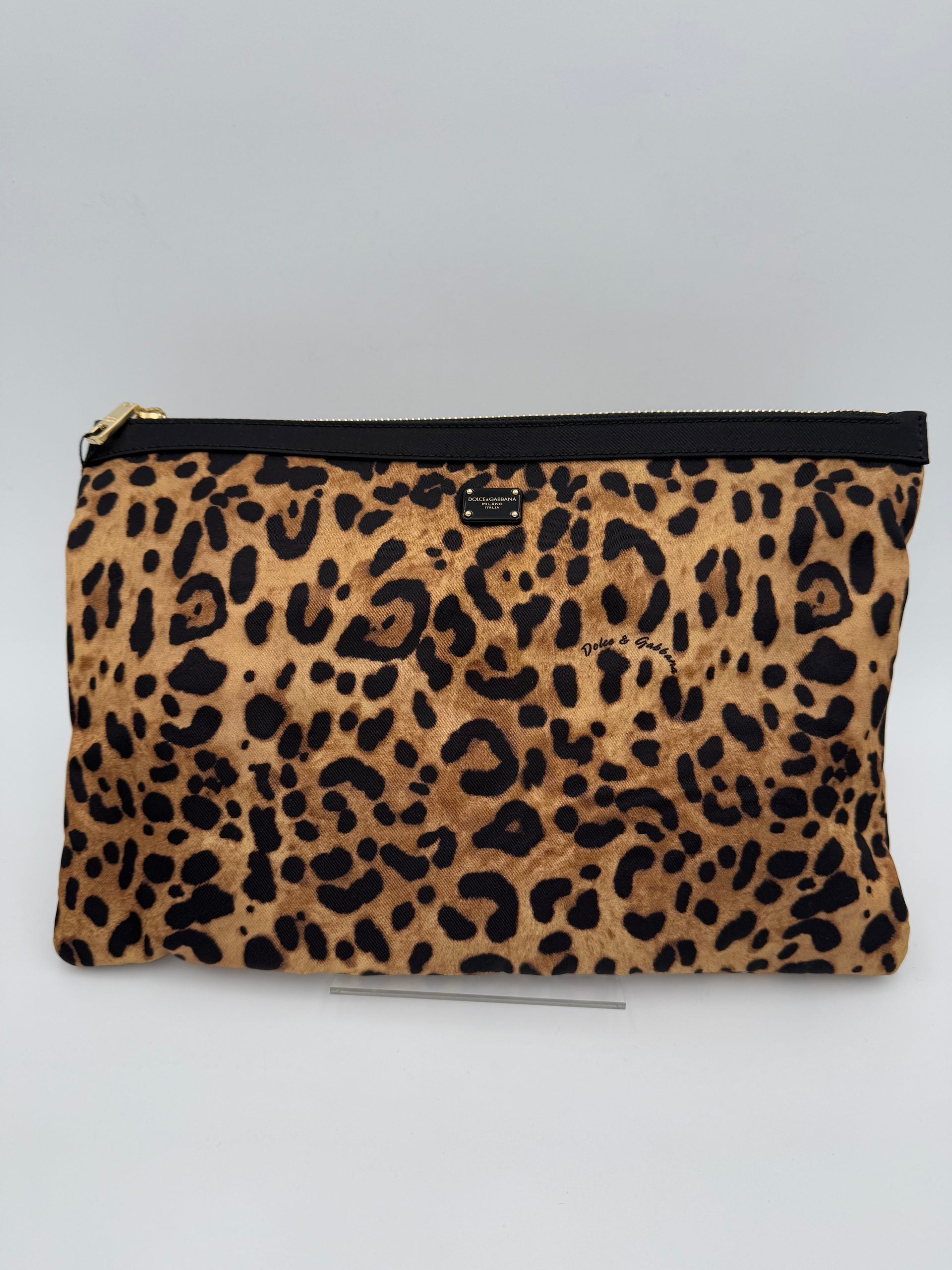 Dolce & Gabbana DOLCE & GABBANA Leopard Clutch