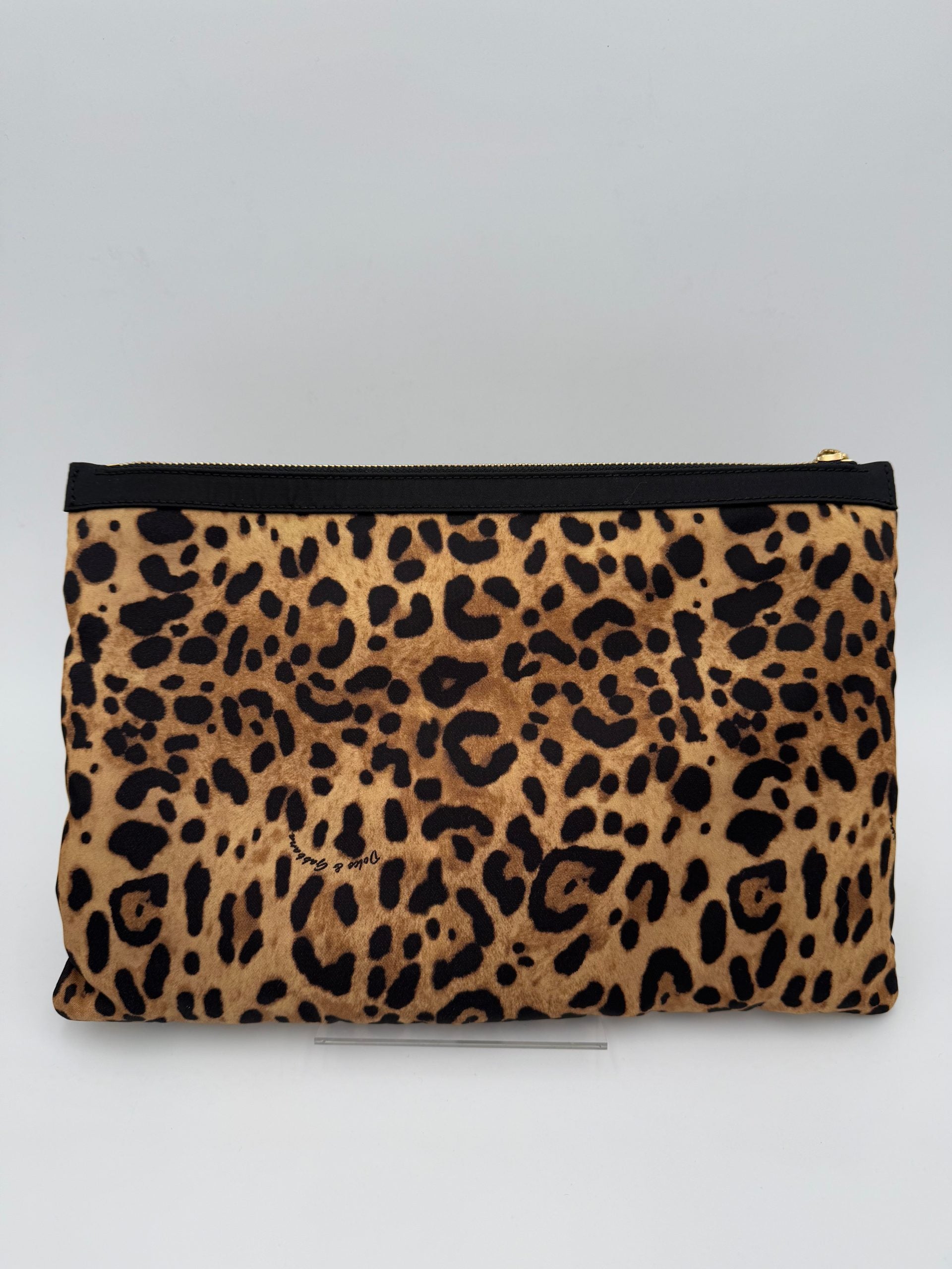 Dolce & Gabbana DOLCE & GABBANA Leopard Clutch