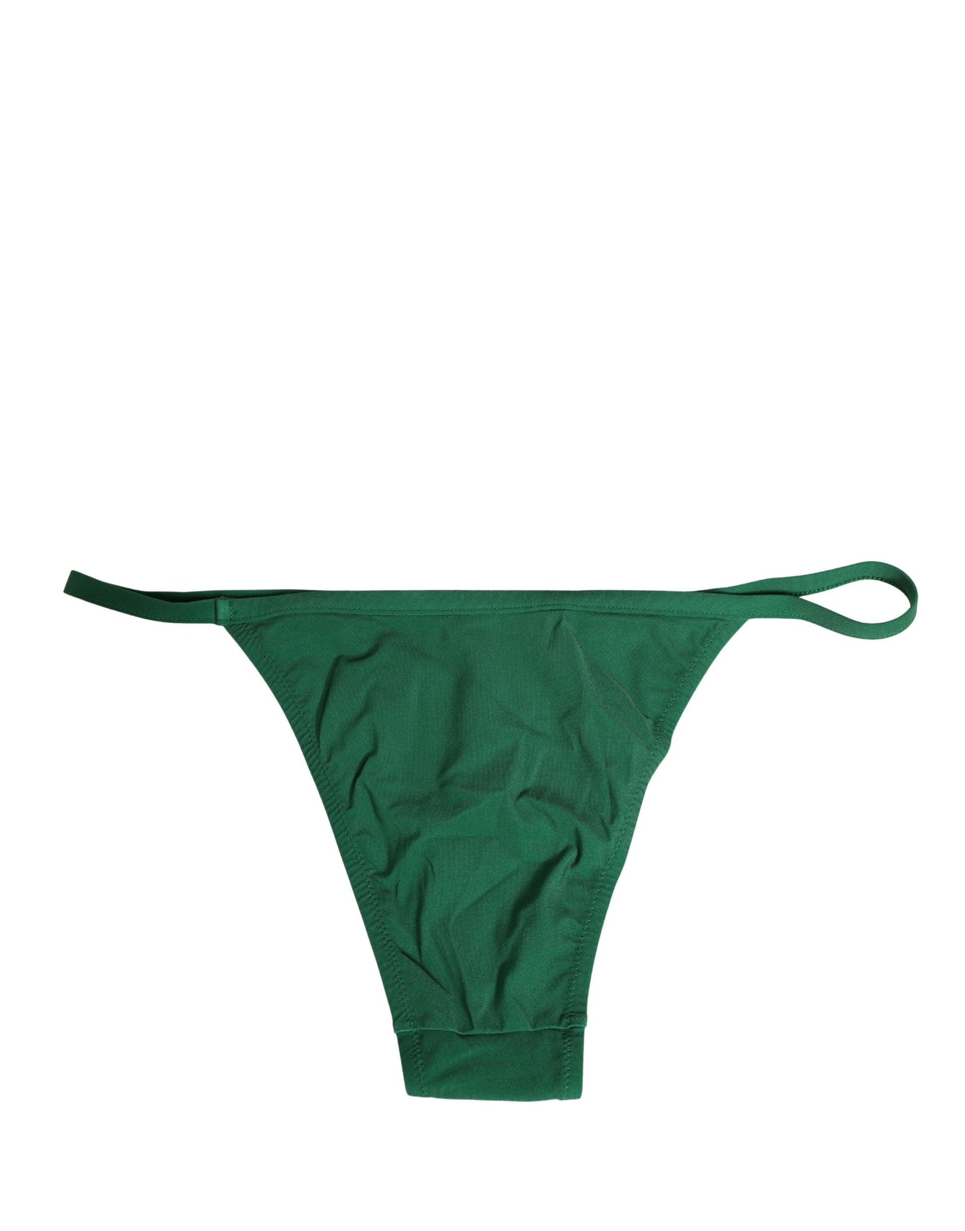 Dolce & Gabbana Green Bikinis for Women side view