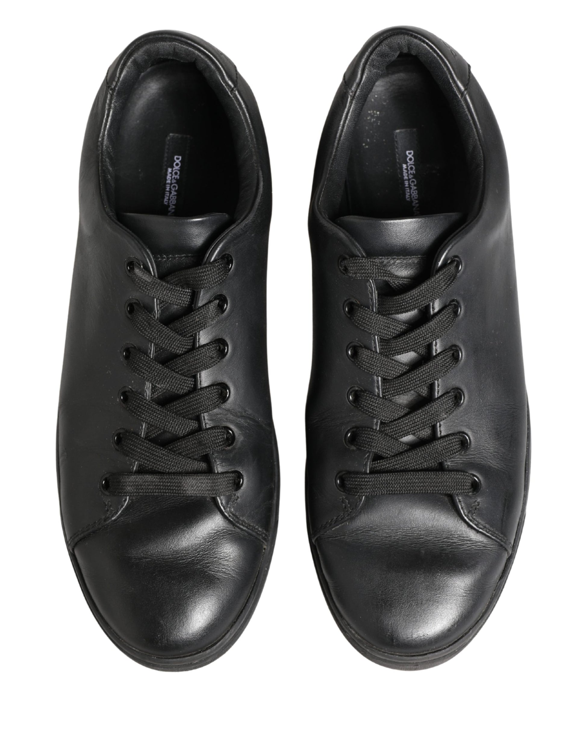 Dolce & Gabbana Black Low Top Sneakers for Men side view