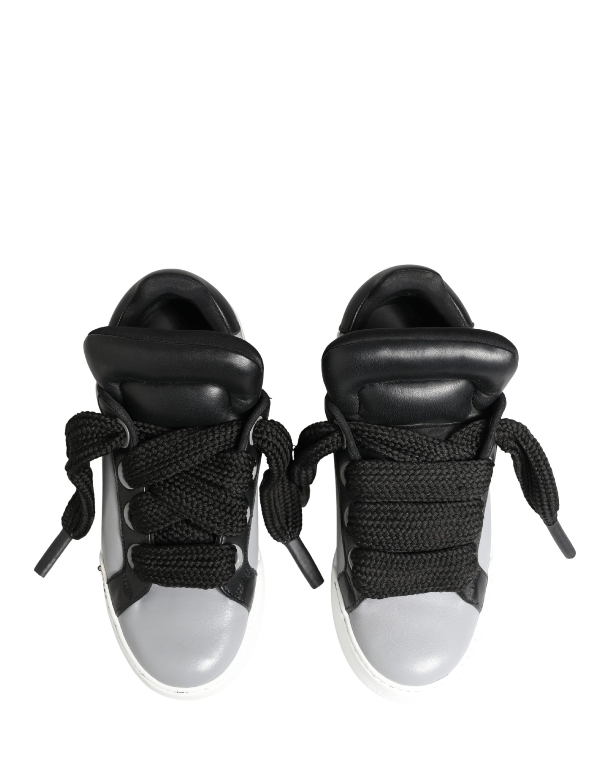 Dolce & Gabbana Grey Low Top Sneakers for Men side view