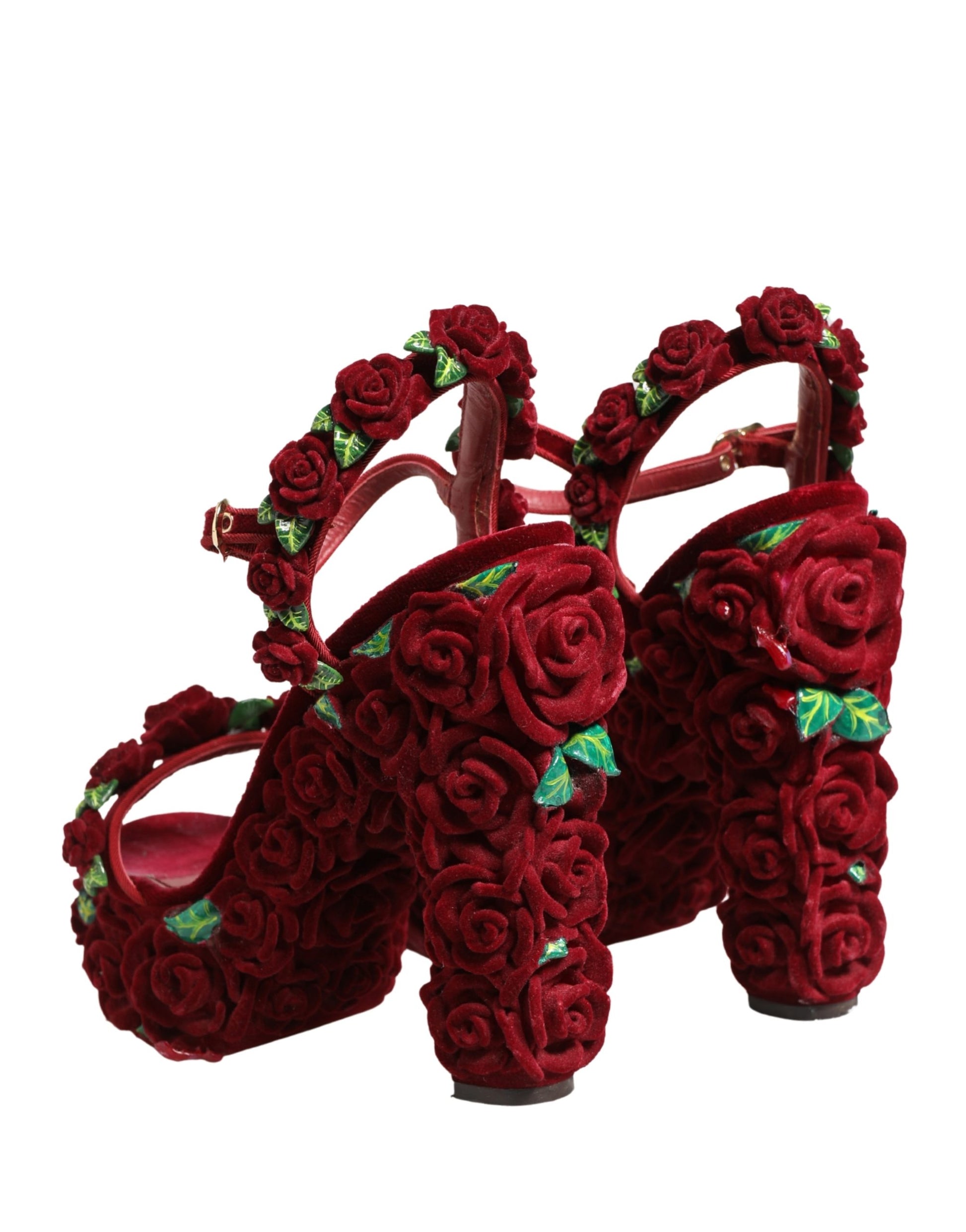 Dolce & Gabbana Red Platforms for Women additional view