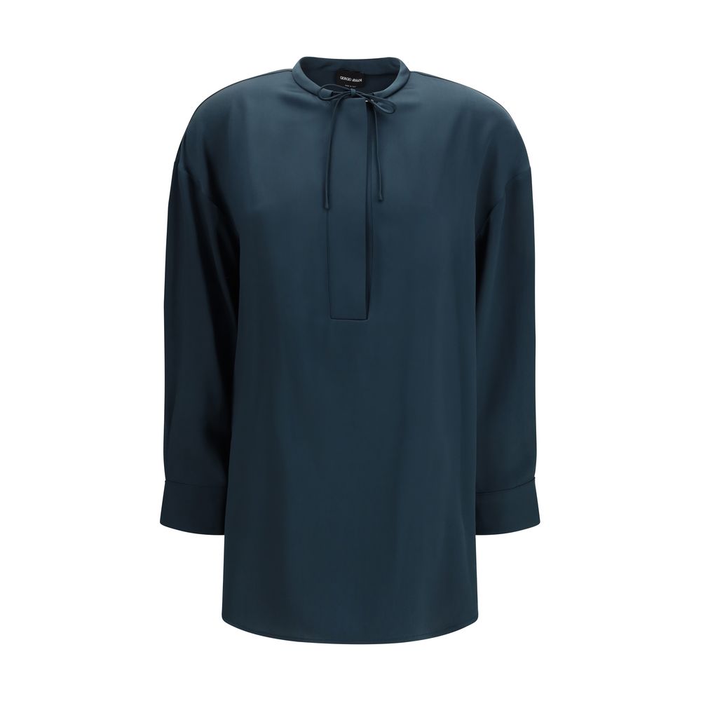 Giorgio Armani Blue Blouse for Women