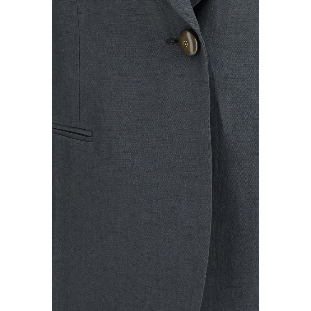 Giorgio Armani Grey Jacket for Women detail view