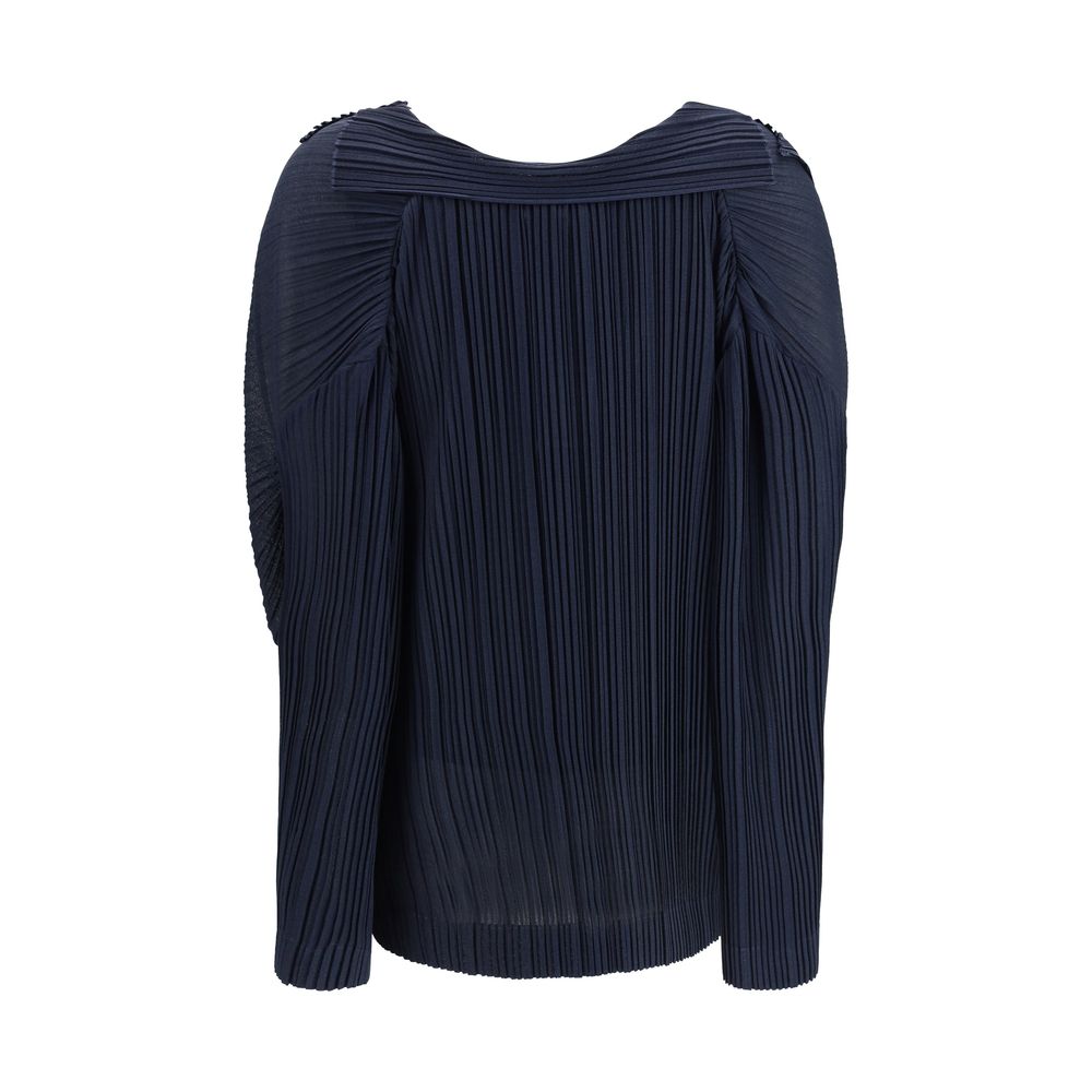 Chemisier Giorgio Armani en viscose bleue