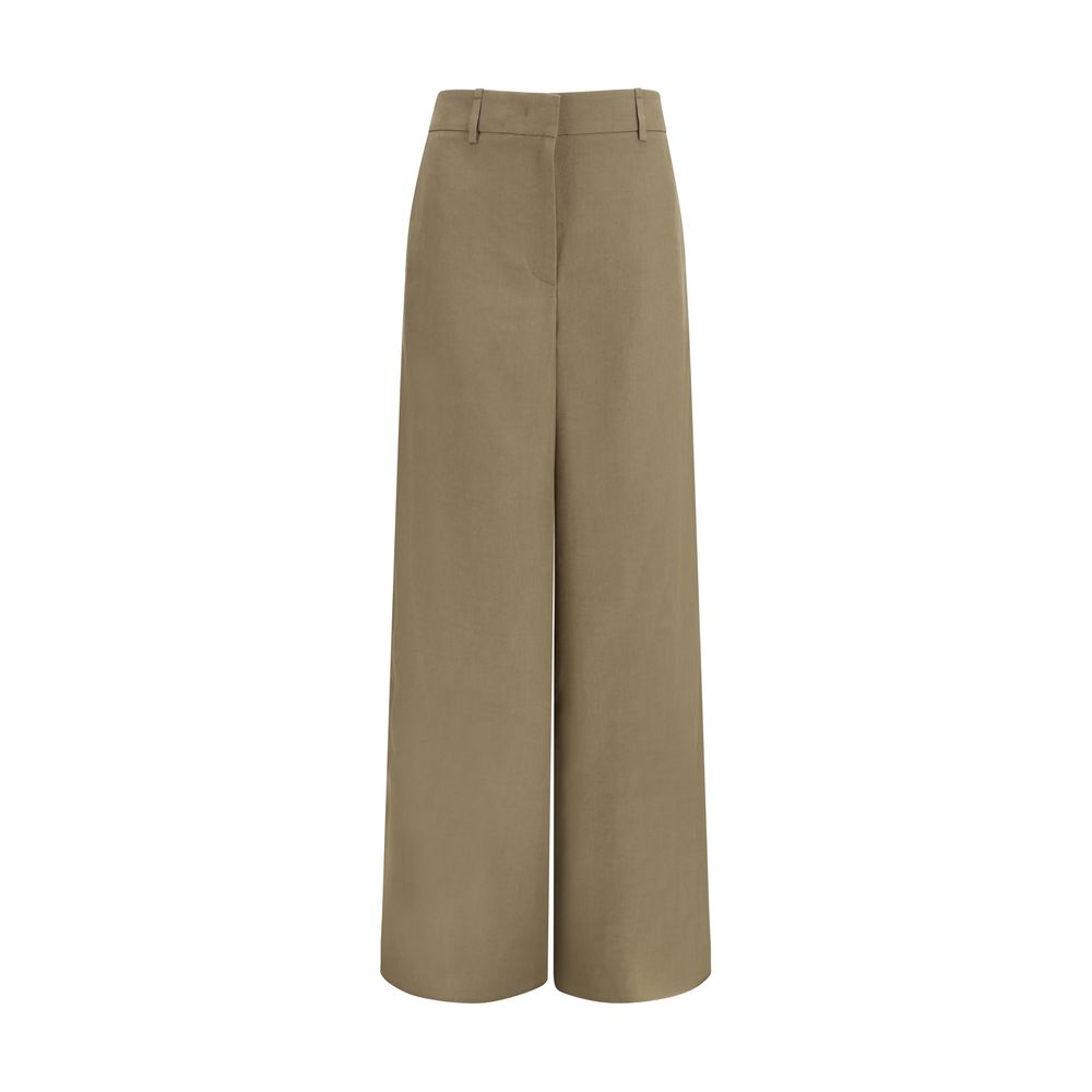 Giorgio Armani Beige Casual Pants for Women